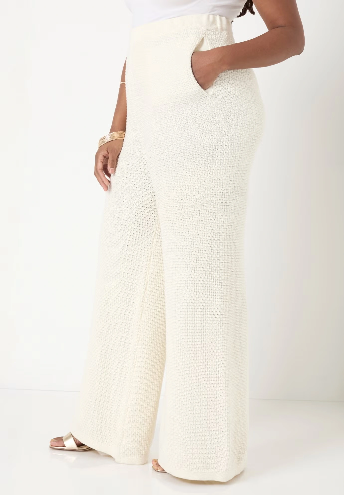 Knitted Sweater Pants 3 Knitted Sweater Pants