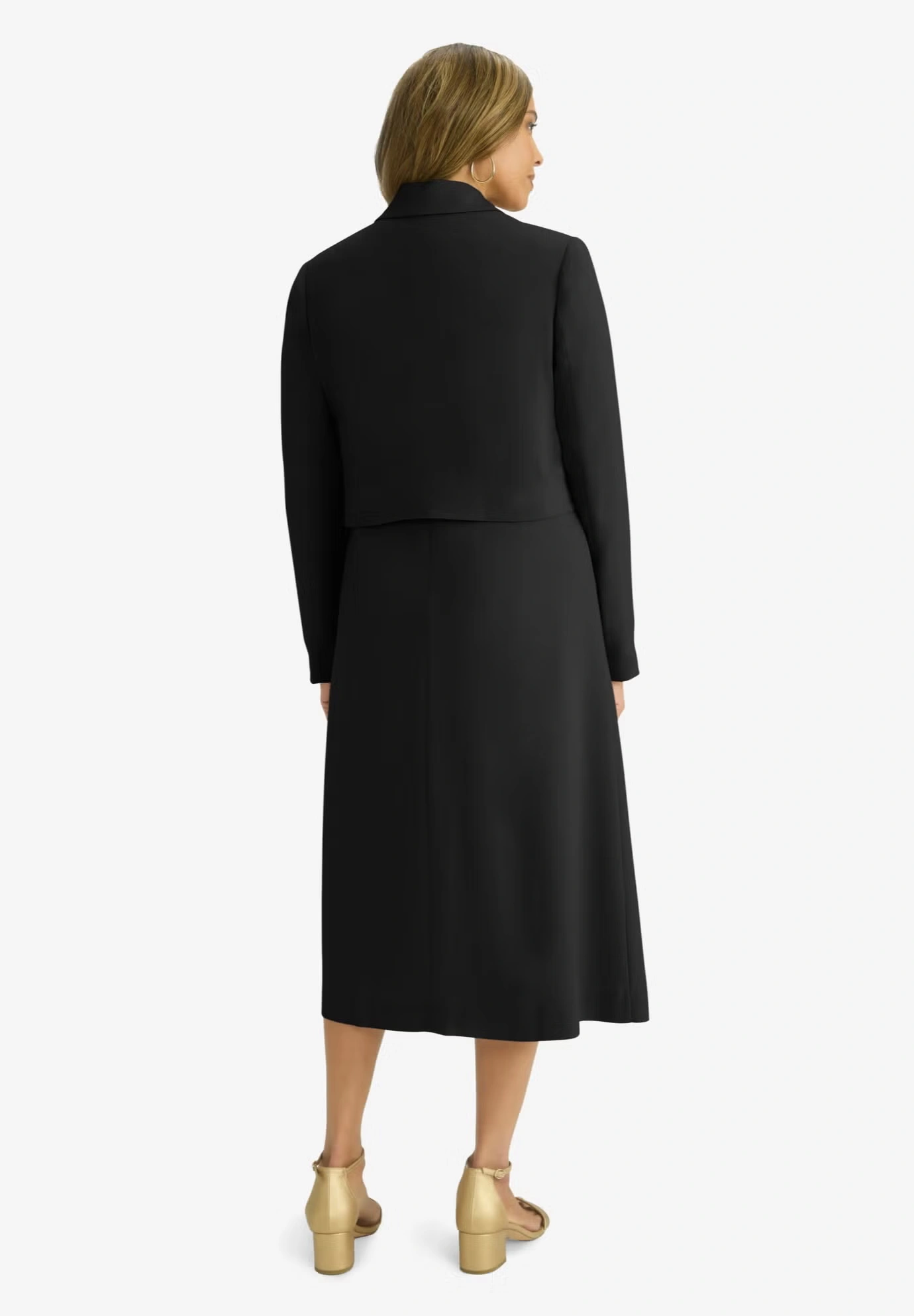 Cropped Jacket Dress