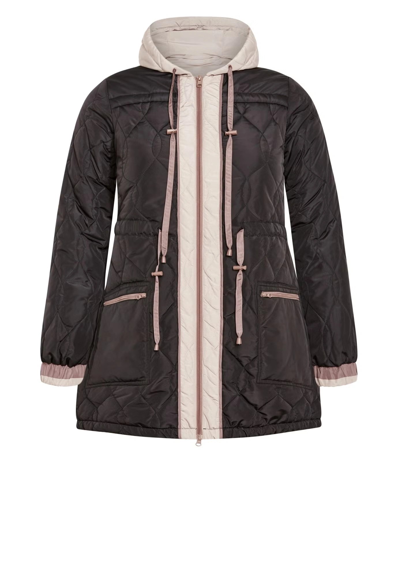 Clio Quilt Padded Hooded Neck Coat 5 Clio Quilt Padded Hooded Neck Coat