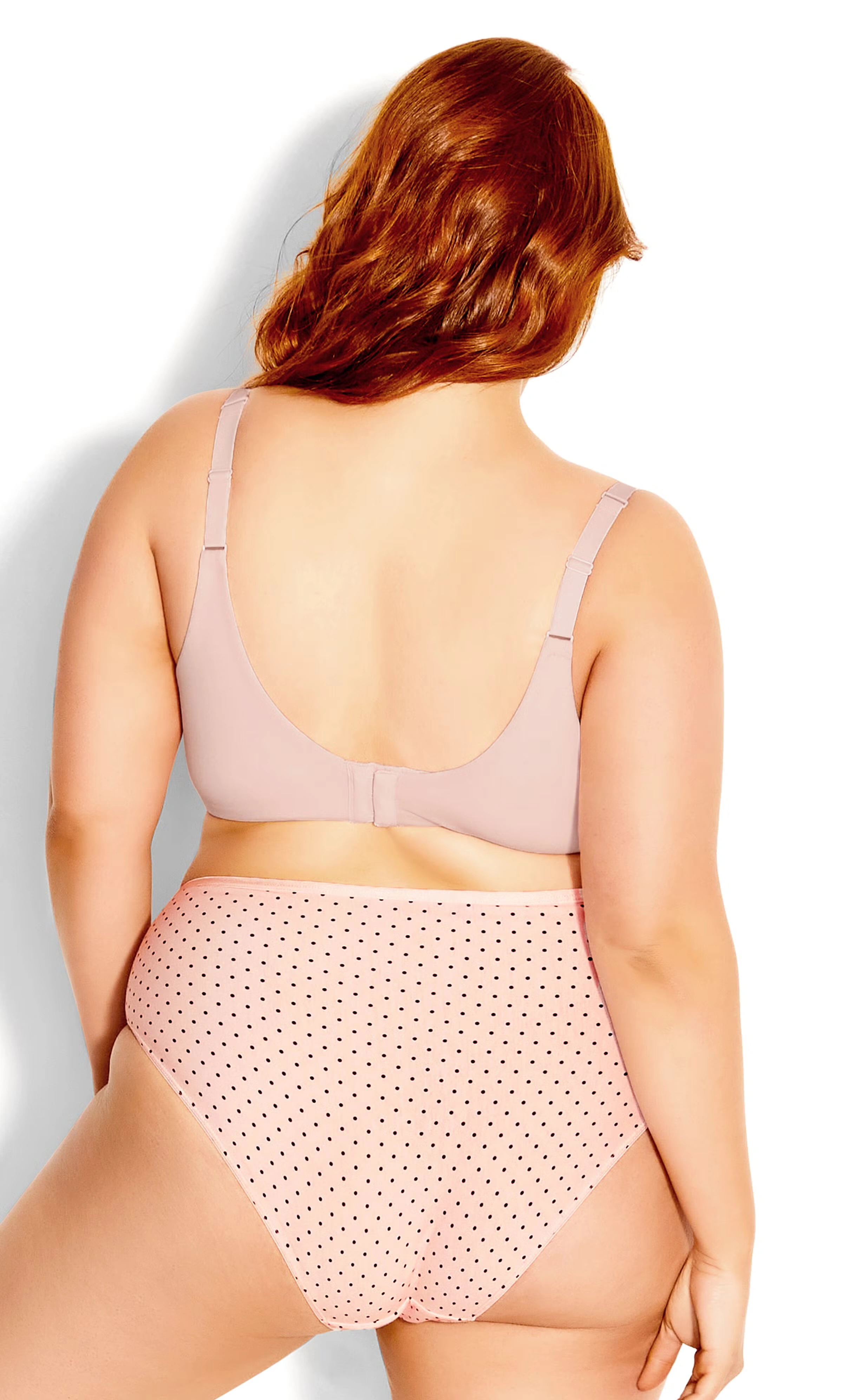 Smooth & Chic Cotton T-Shirt Bra - pink icing
