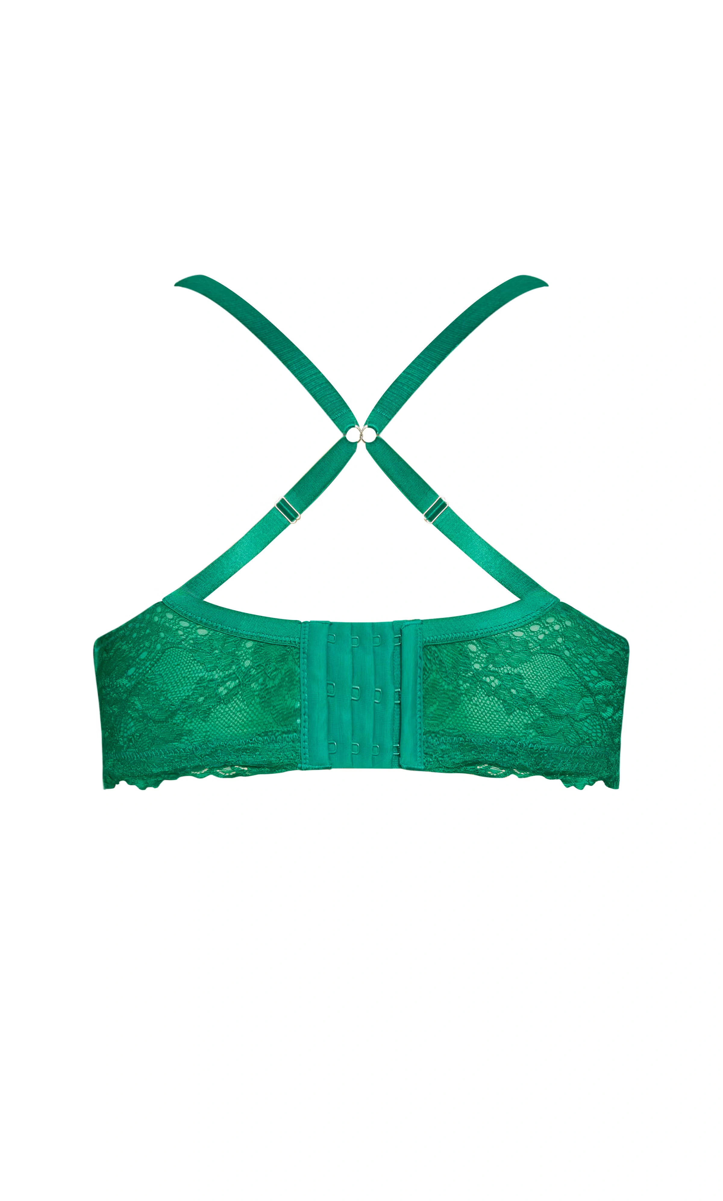 Allure Push Up Bra - kelly green 5 Allure Push Up Bra - kelly green