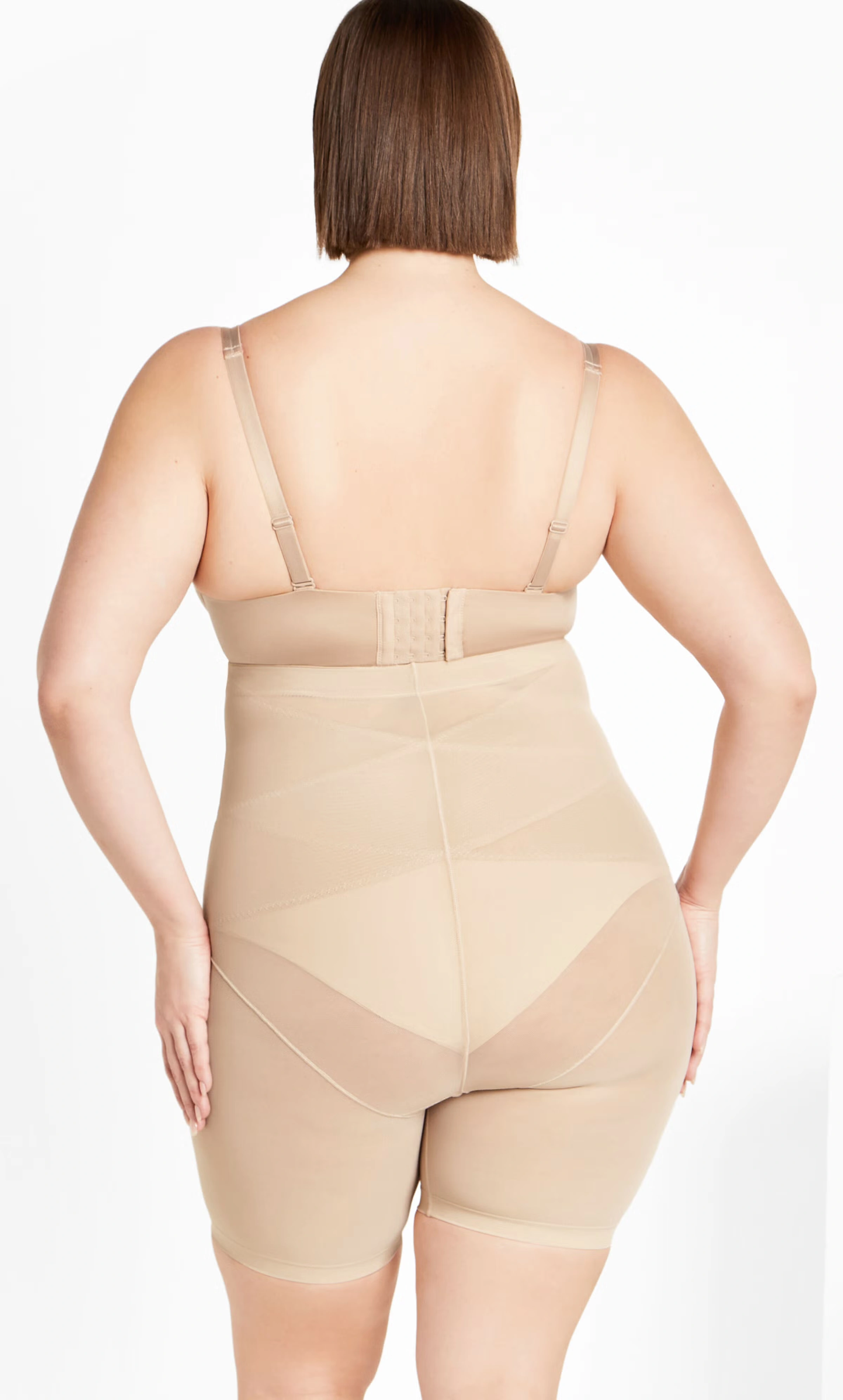 Power Mesh Short - latte