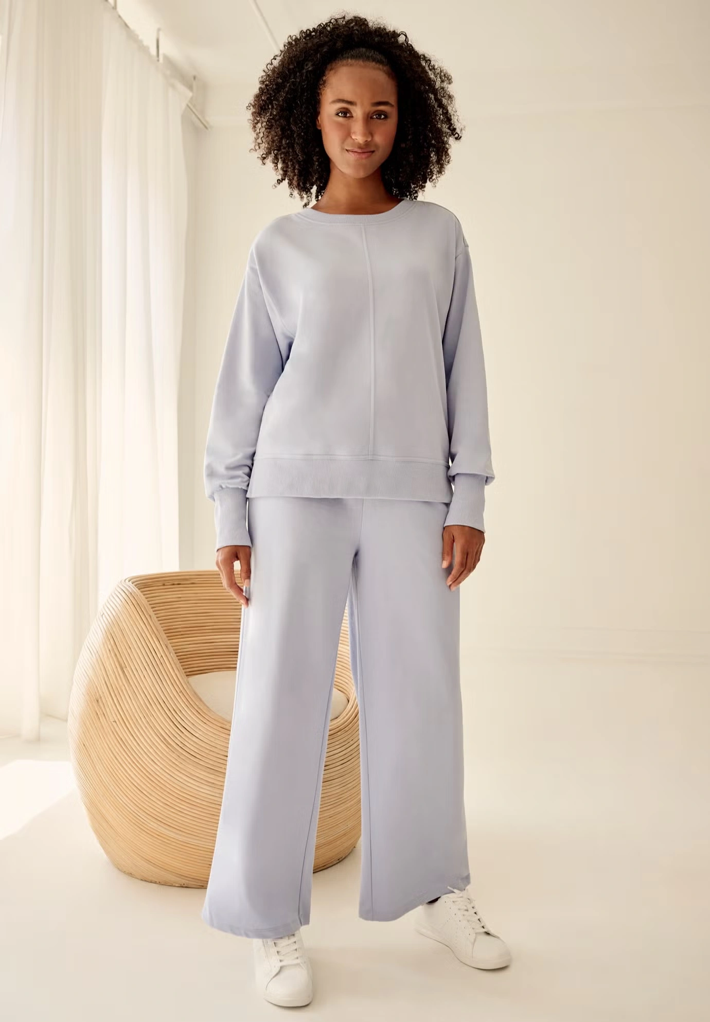 French Terry Crewneck Sweatshirt 4 French Terry Crewneck Sweatshirt