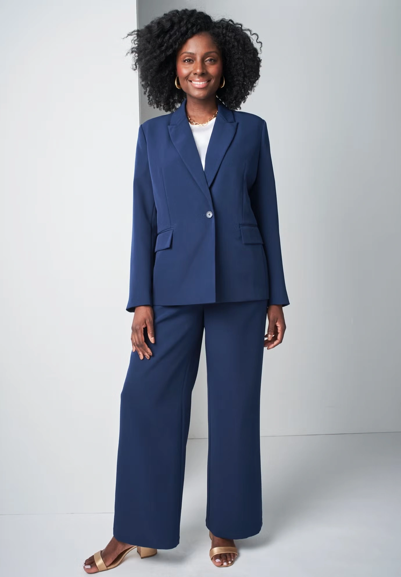 Bi-Stretch Shaped Blazer