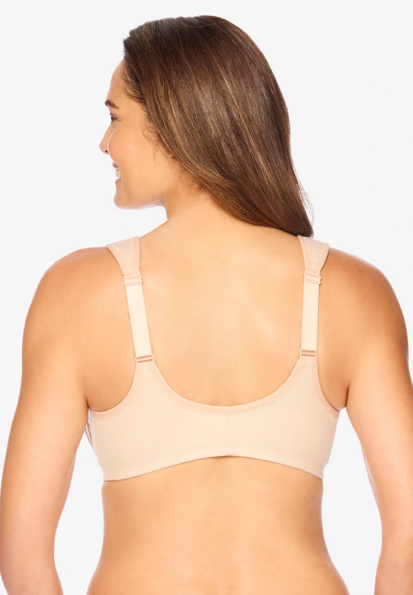 Glamorise® Wonderwire® Front-Close Cotton Underwire Bra 1241