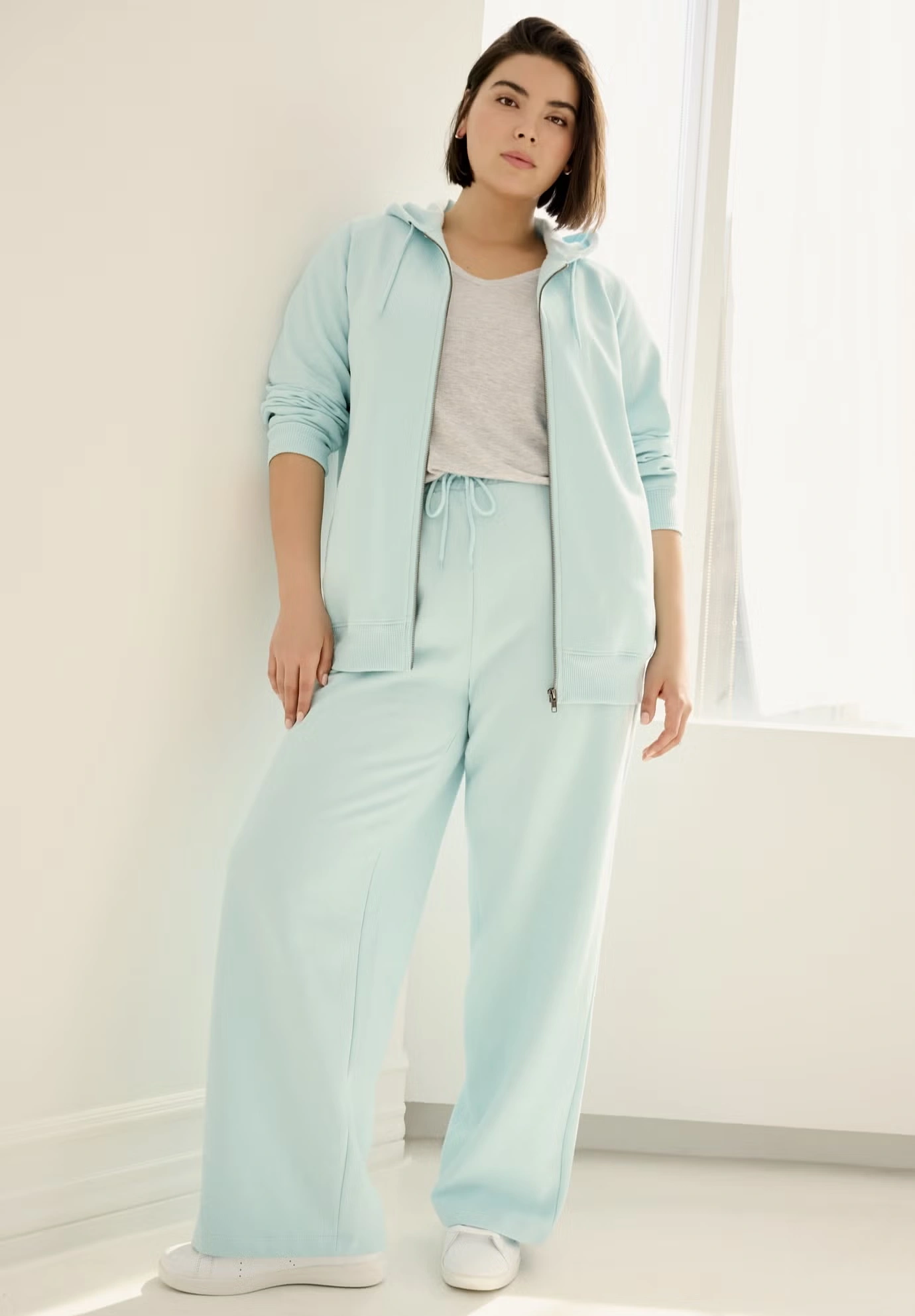 Fleece Zip Up Hoodie