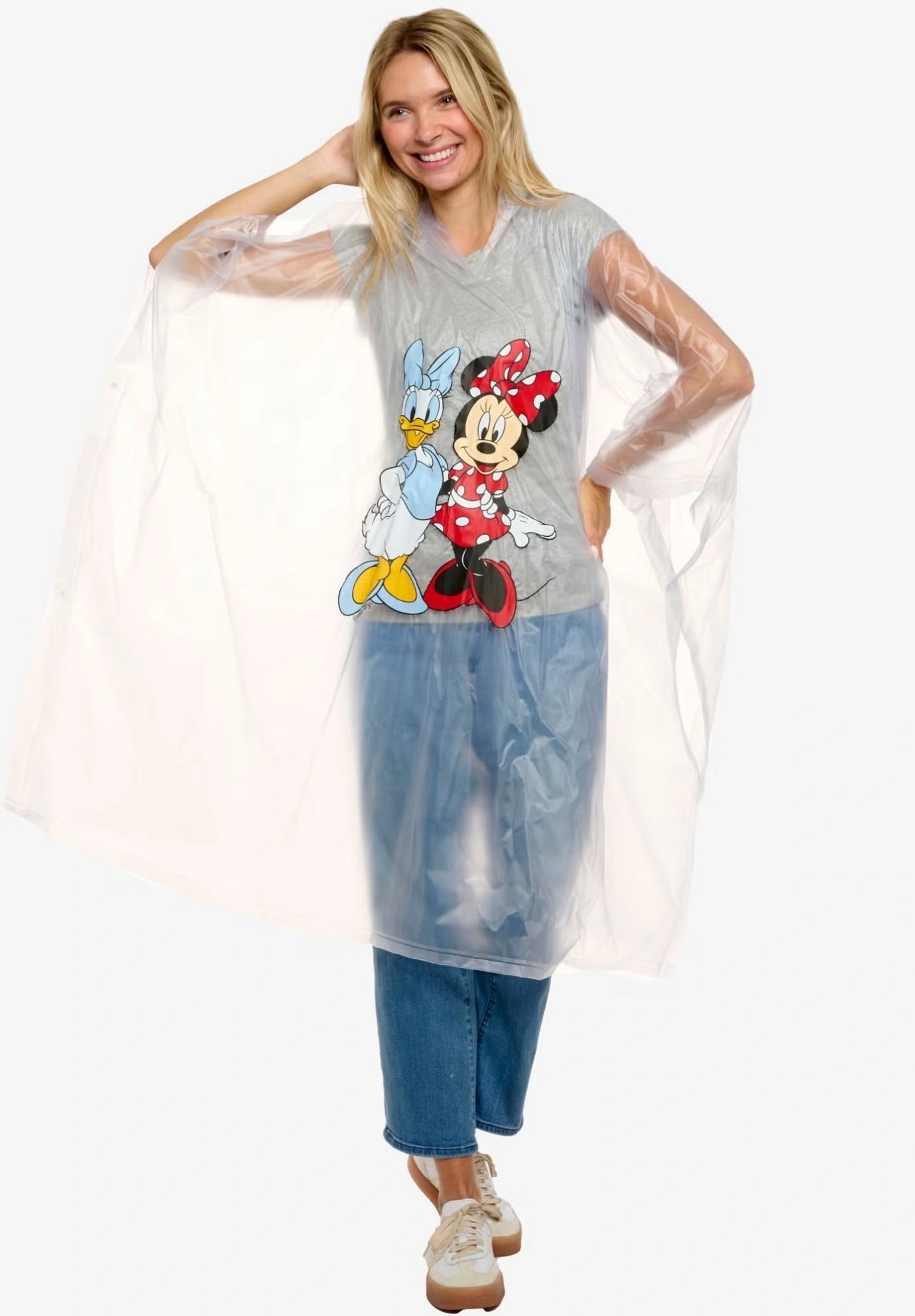 Womens Disney Minnie Mouse & Daisy Duck Rain Poncho 7 Womens Disney Minnie Mouse & Daisy Duck Rain Poncho