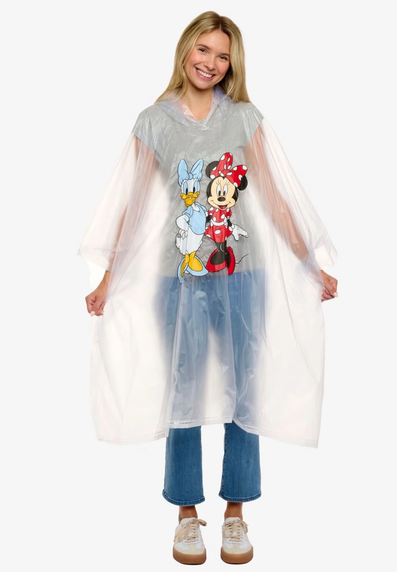 Womens Disney Minnie Mouse & Daisy Duck Rain Poncho 8 Womens Disney Minnie Mouse & Daisy Duck Rain Poncho