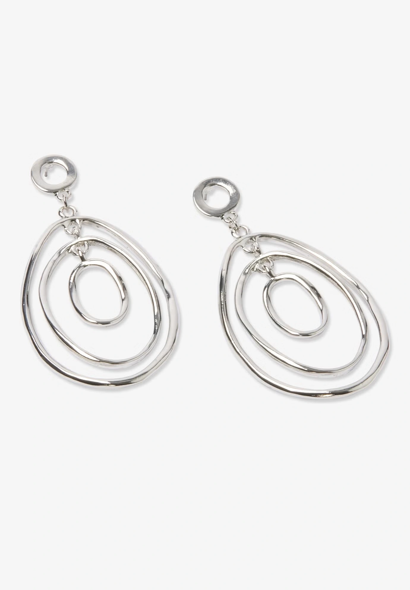 Oval Drop Earrings