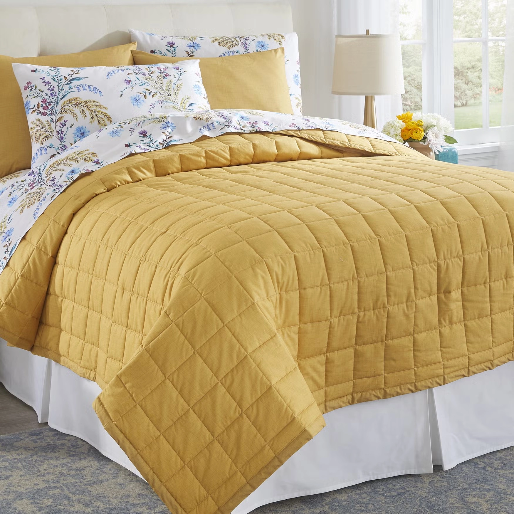 Box Stitch Quilt Set