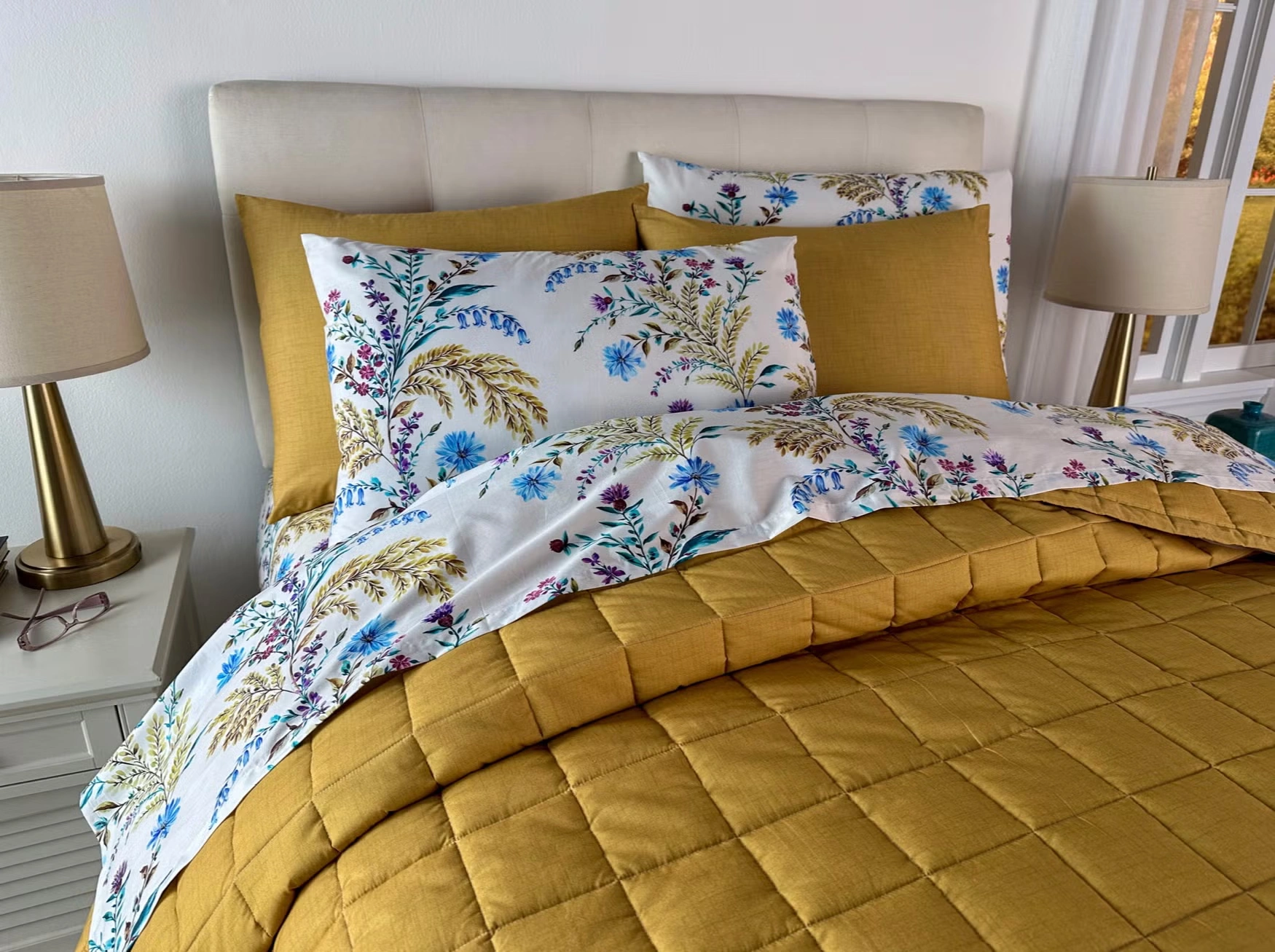 Box Stitch Quilt Set