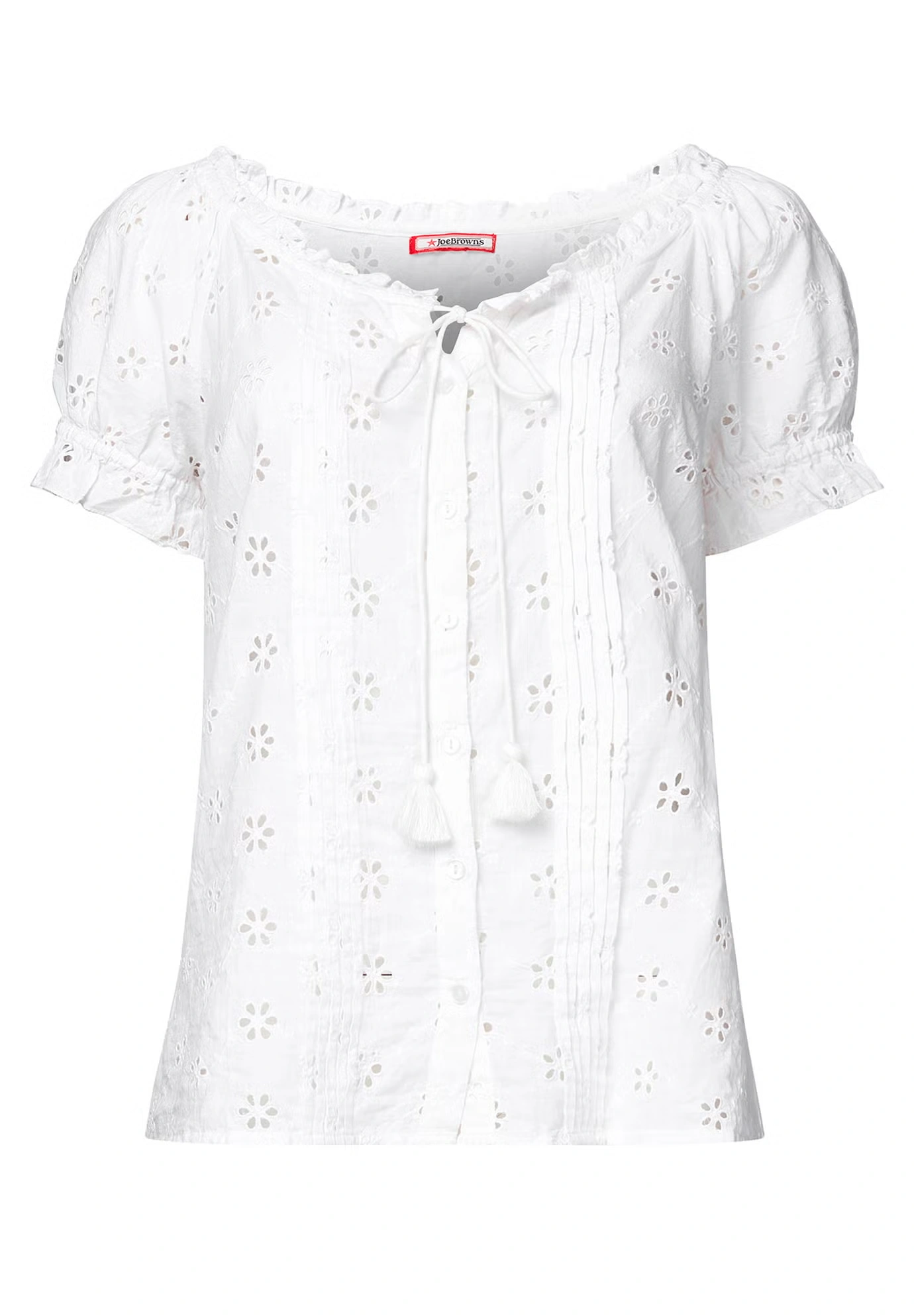 Eyelet Peasant Blouse 3 Eyelet Peasant Blouse