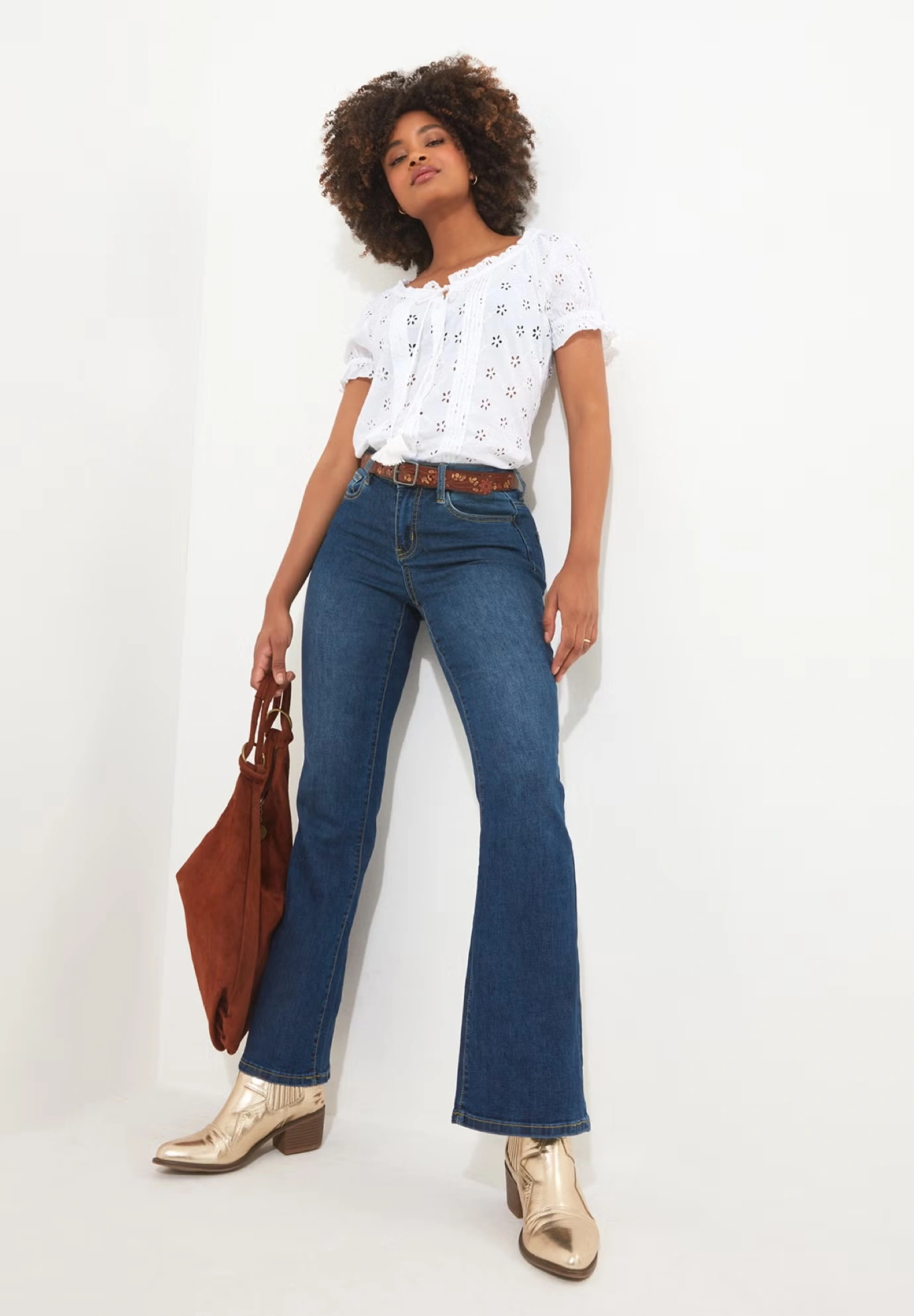 Eyelet Peasant Blouse 5 Eyelet Peasant Blouse