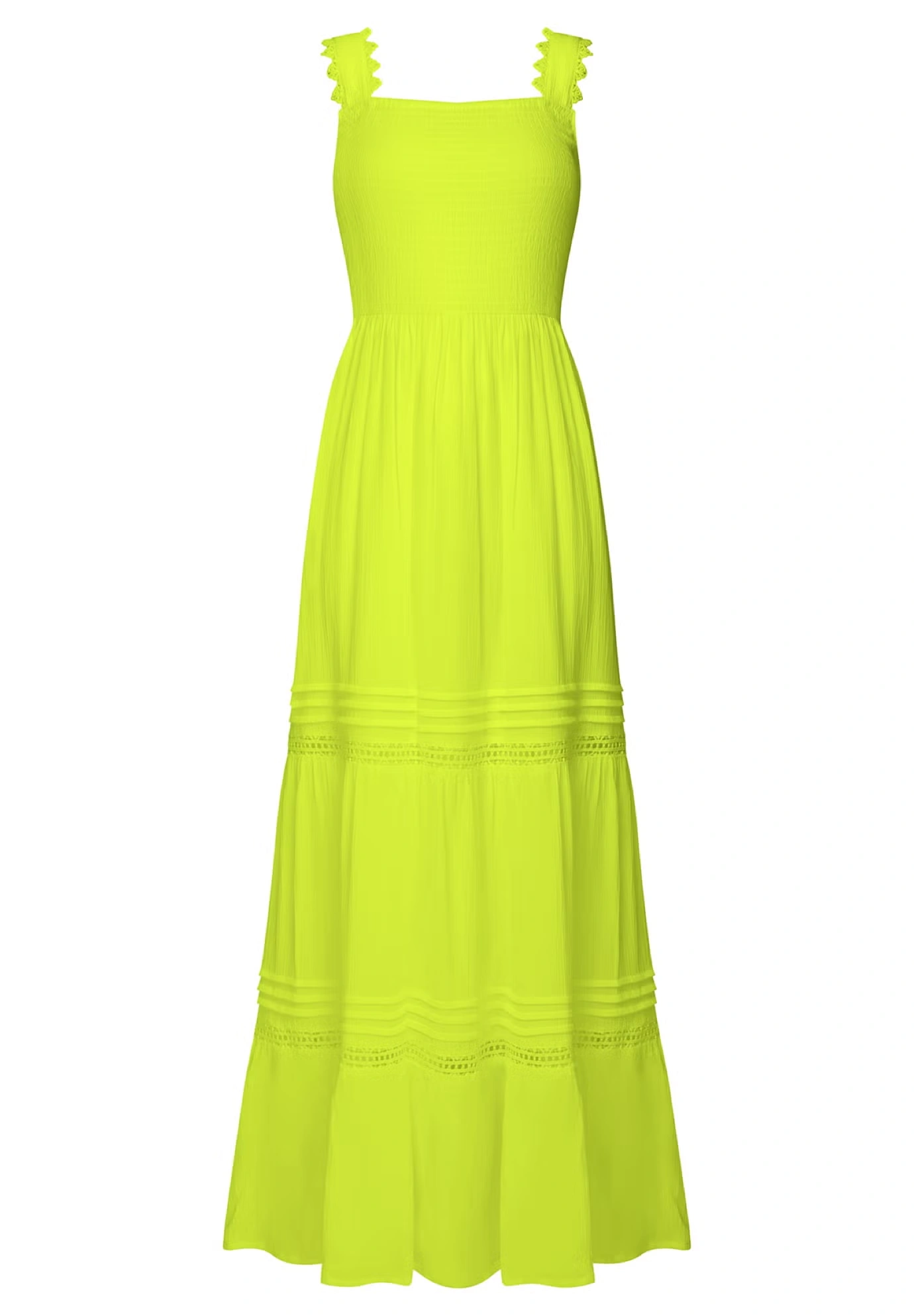 Square Neck Crinkle Maxi Dress 3 Square Neck Crinkle Maxi Dress