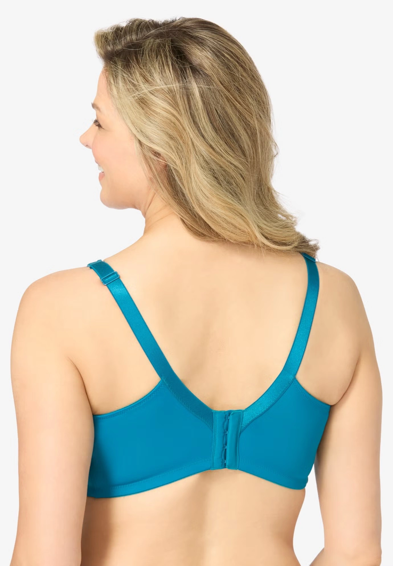 Catherines® Jacquard Polka Dot Wire Free Bra