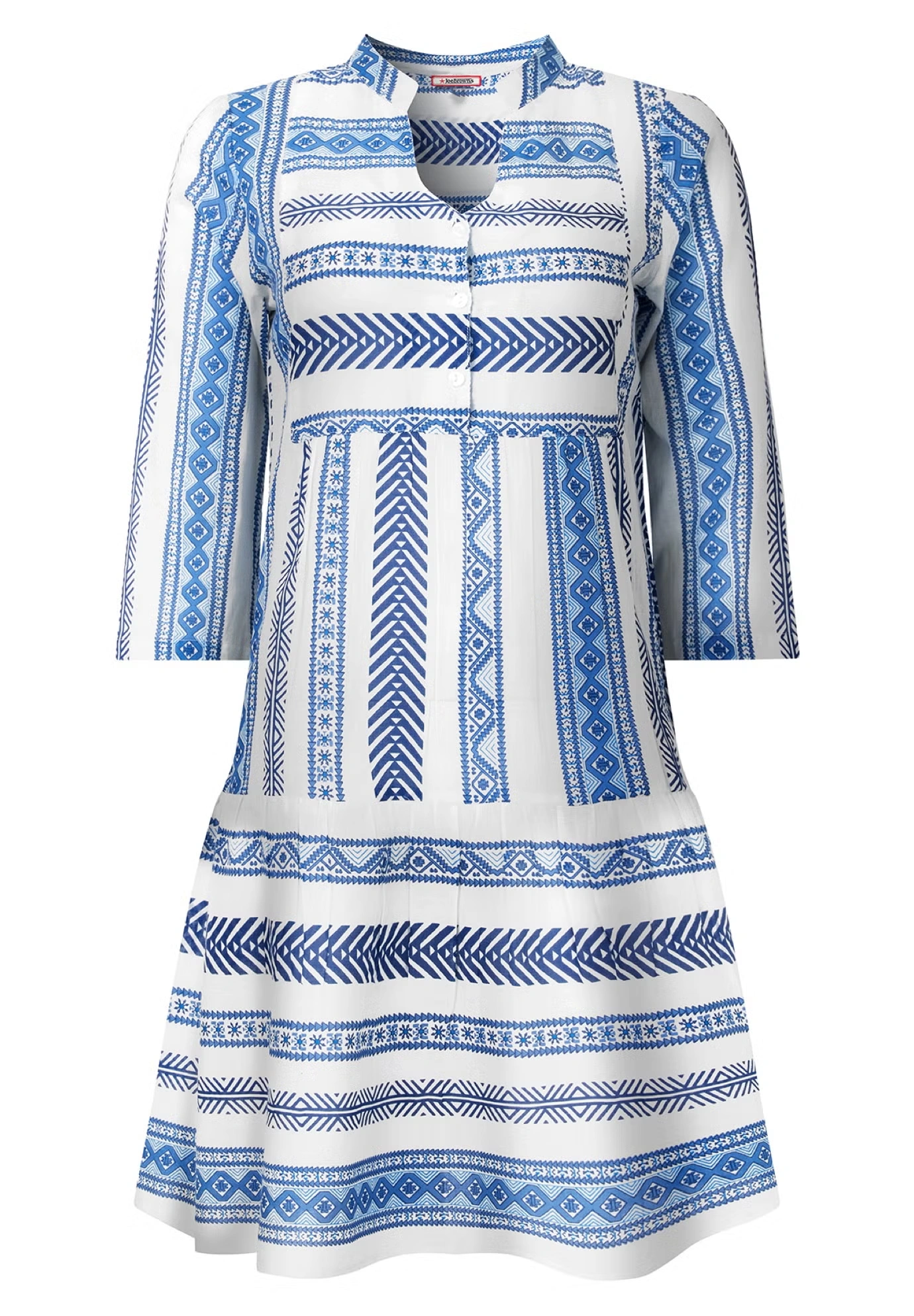 Ruffle Hem Cotton Tunic 3 Ruffle Hem Cotton Tunic