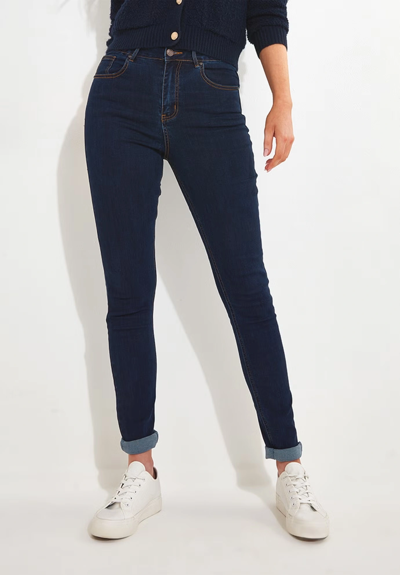 High Waisted Skinny Jeans