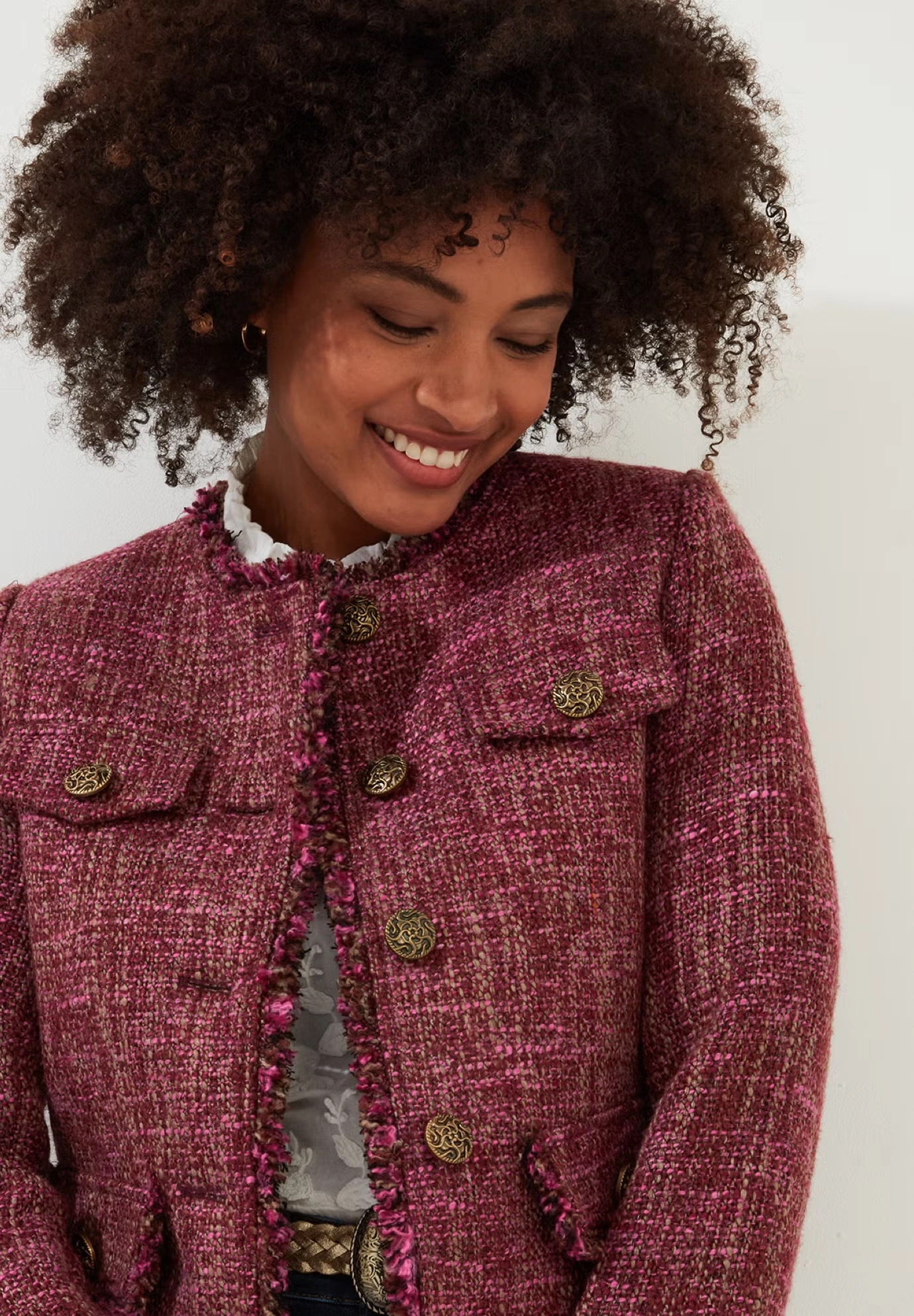 Chic Tweed Lady Jacket