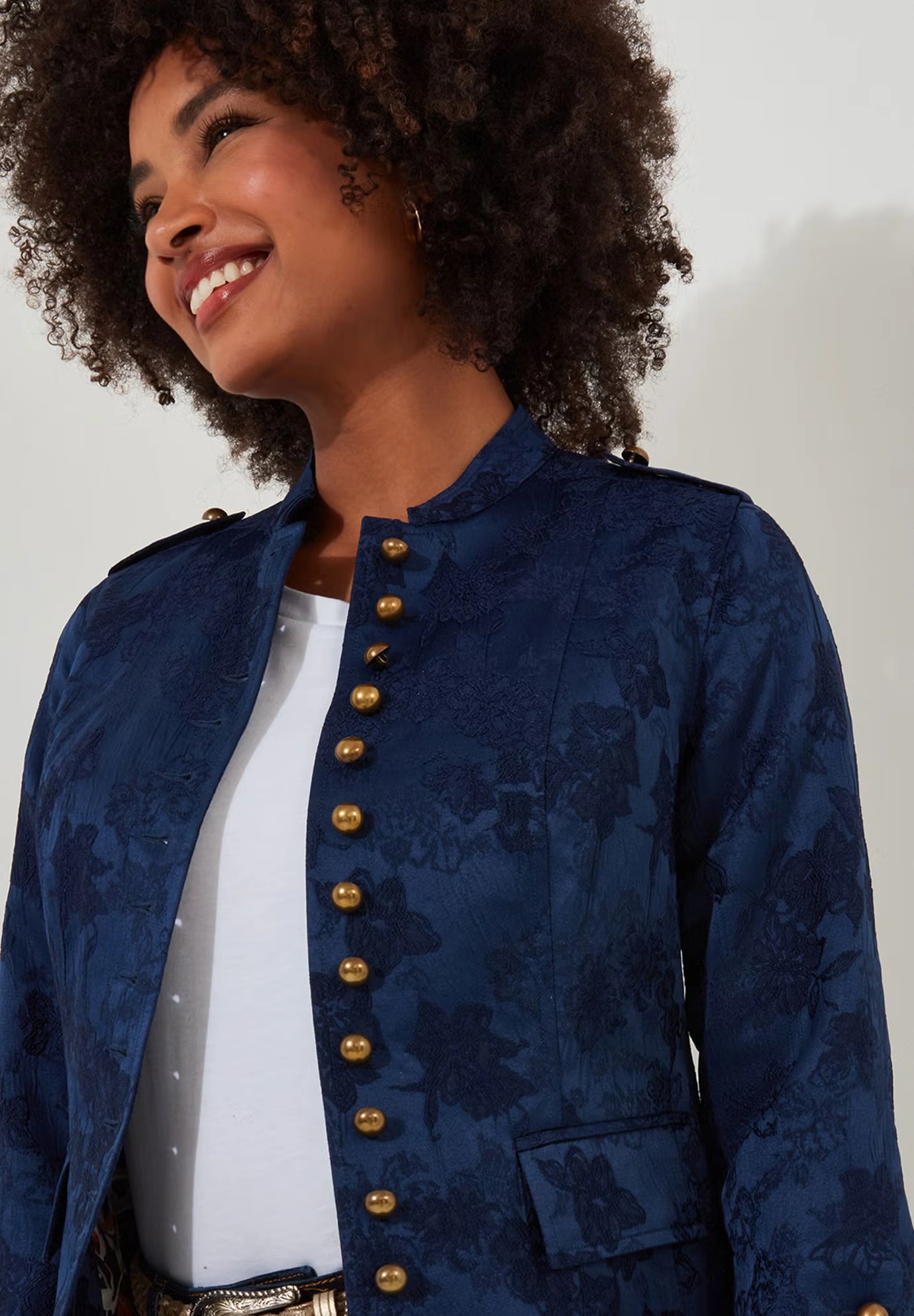 Refined Military Jacket