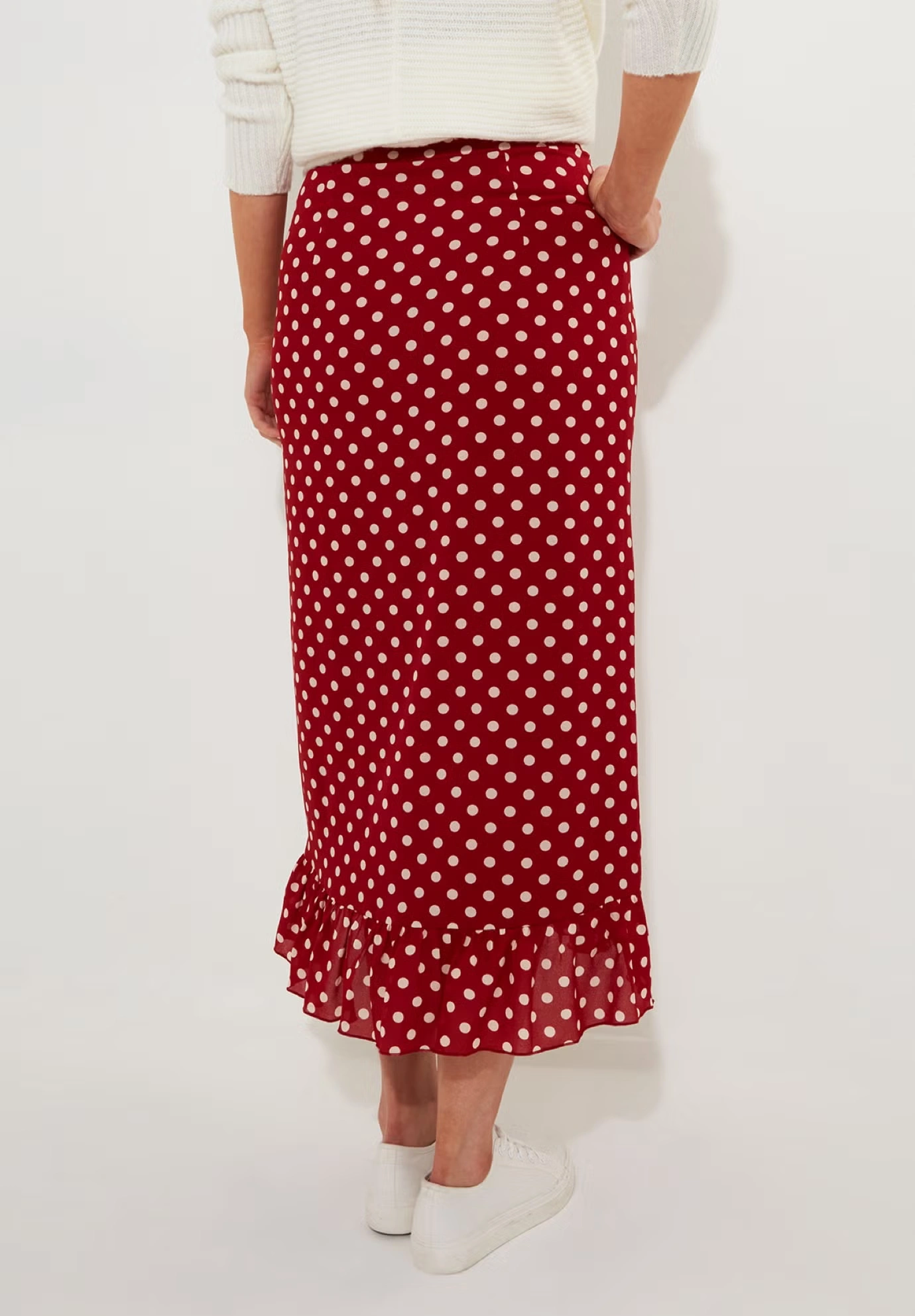 Ruffle Hem Wrap Skirt 5 Ruffle Hem Wrap Skirt