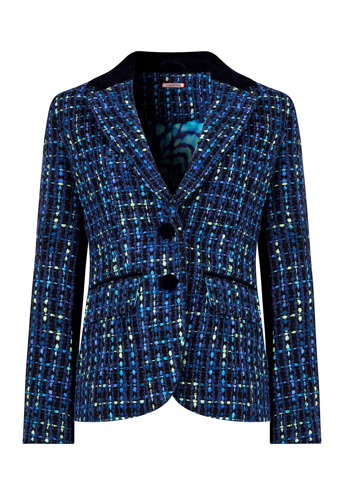 Single Breasted Tweed Blazer 3 Single Breasted Tweed Blazer