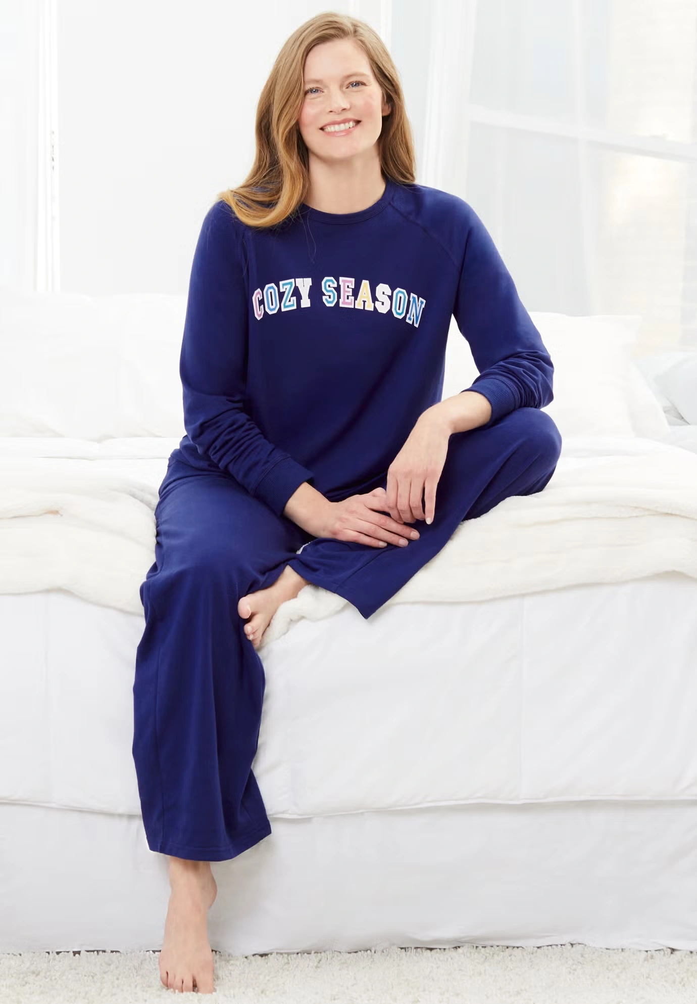 Dreams & Co.&reg; 2-Piece Sweatshirt Set
