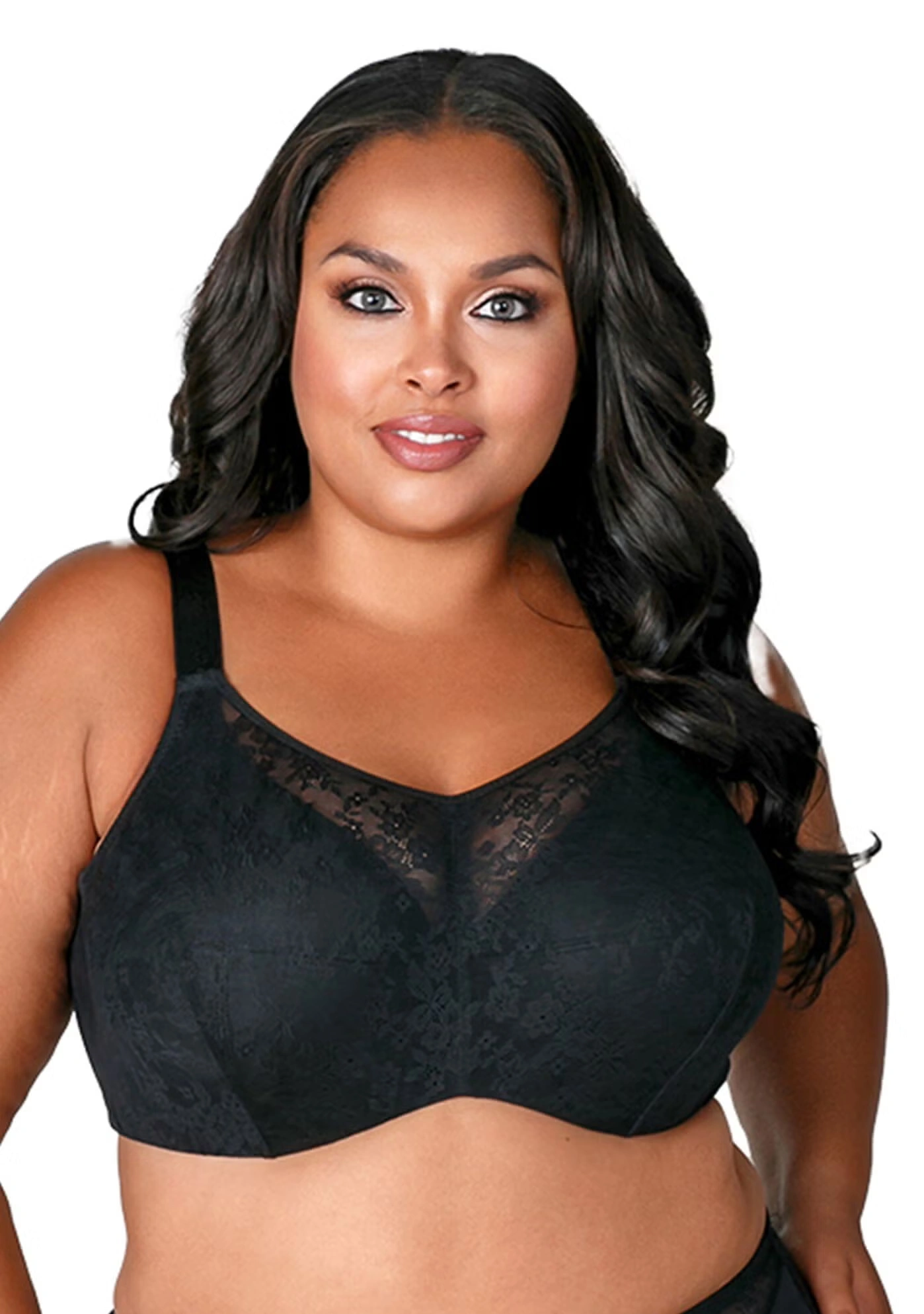 Curvy Chic Lace Cami Underwire Bra 2101