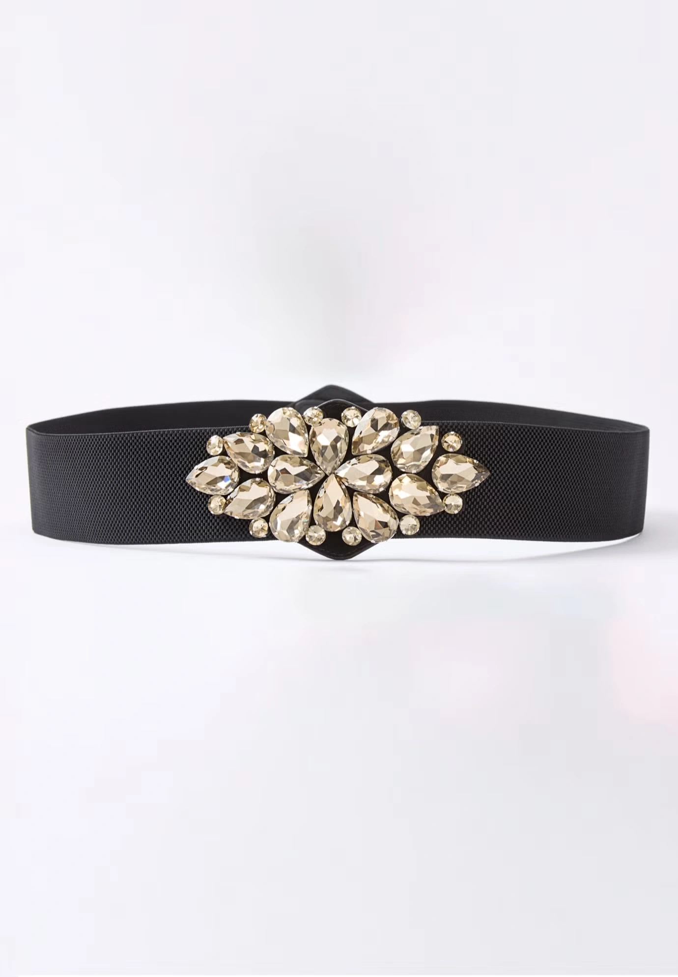 Rhinestone Stretch Belt