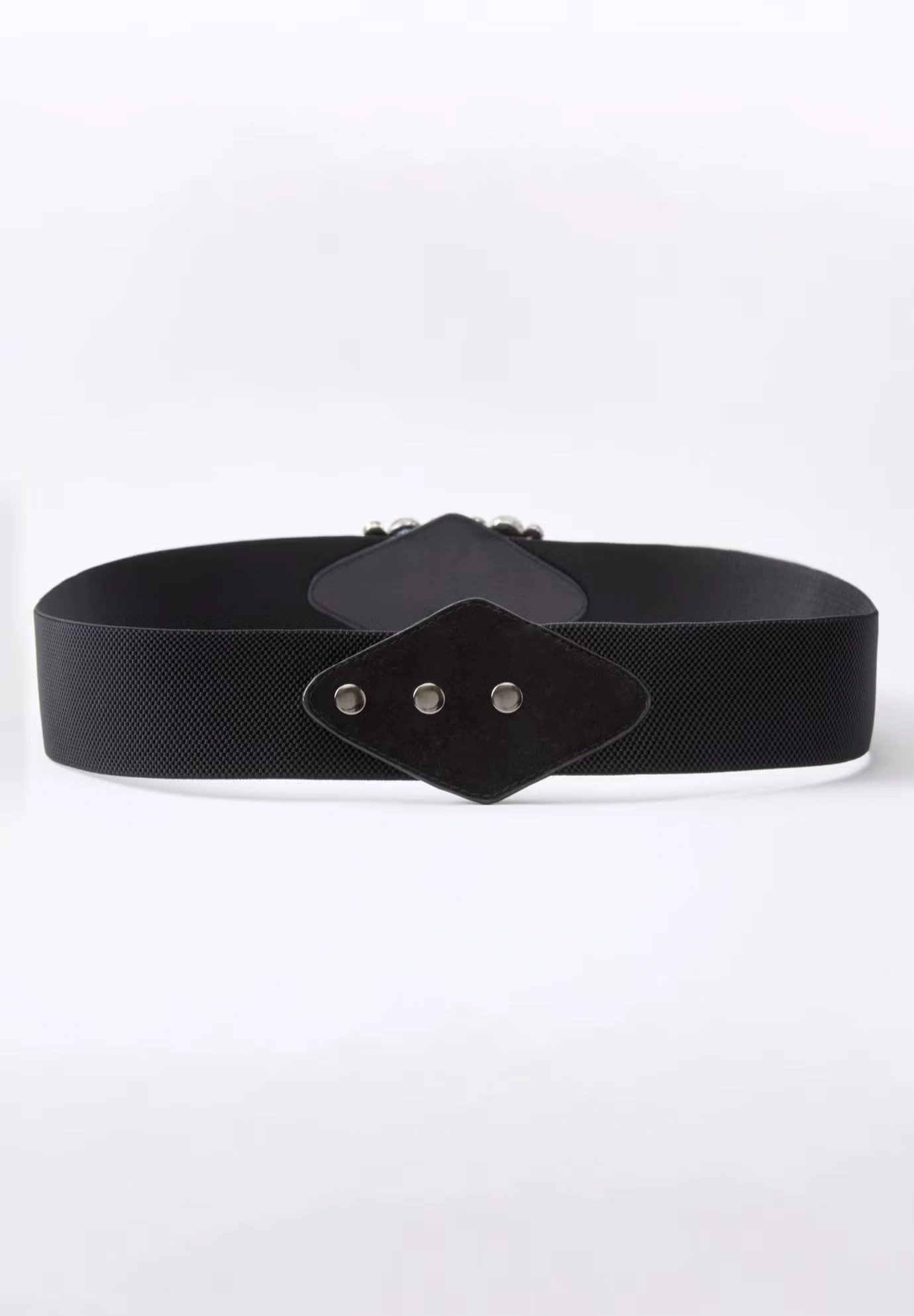 Rhinestone Stretch Belt