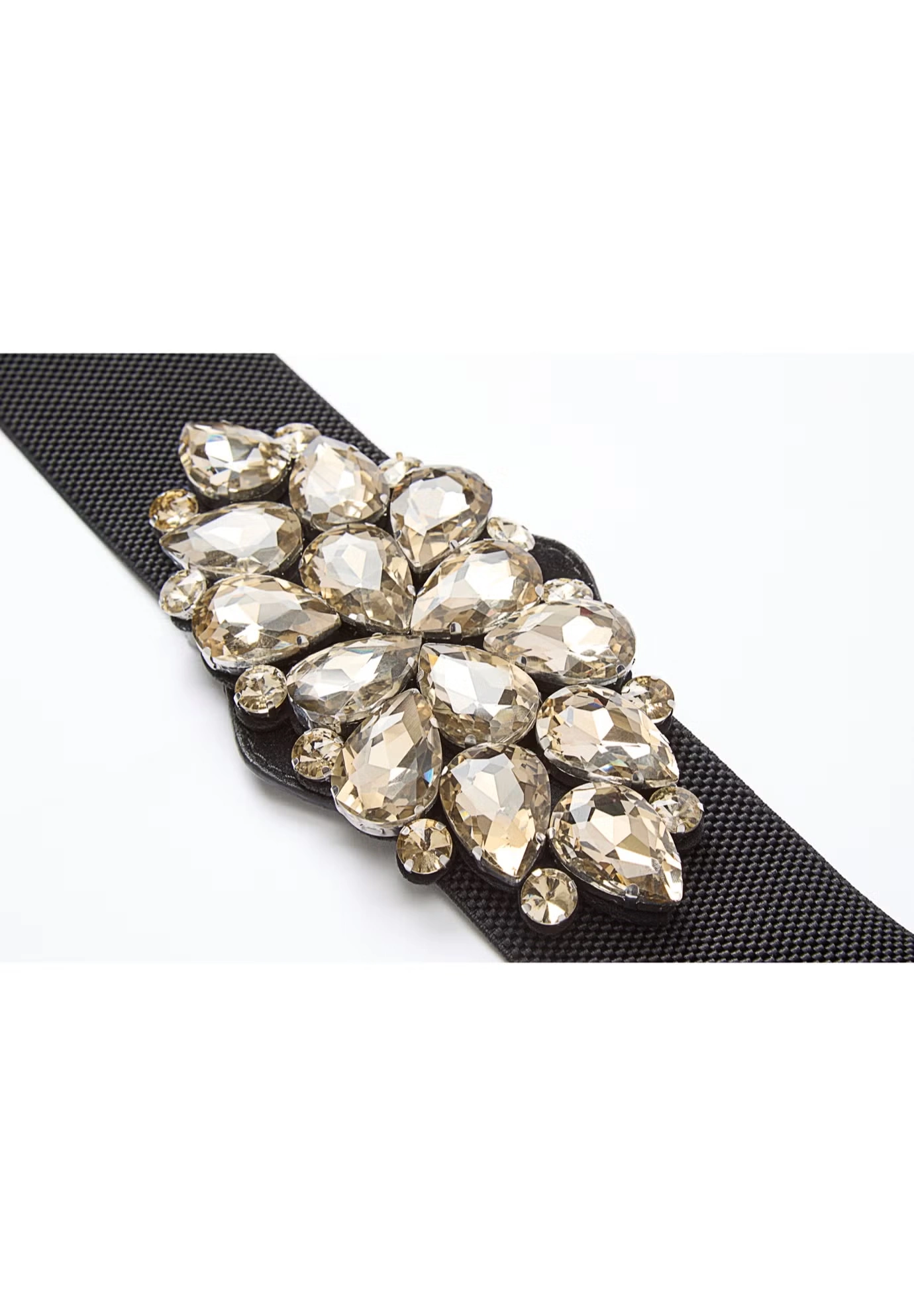 Rhinestone Stretch Belt