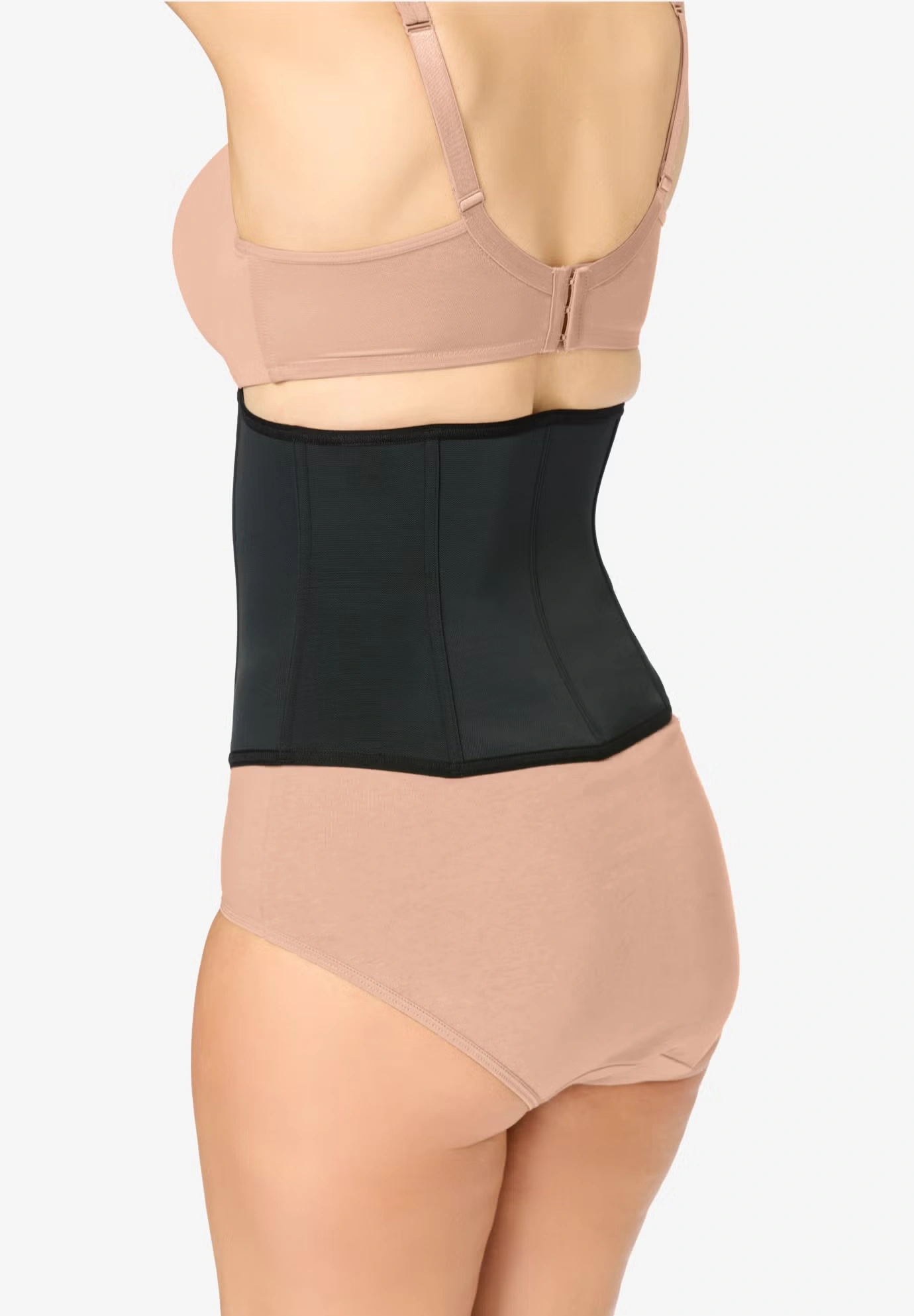 Firm Flex Zip Corset Waist