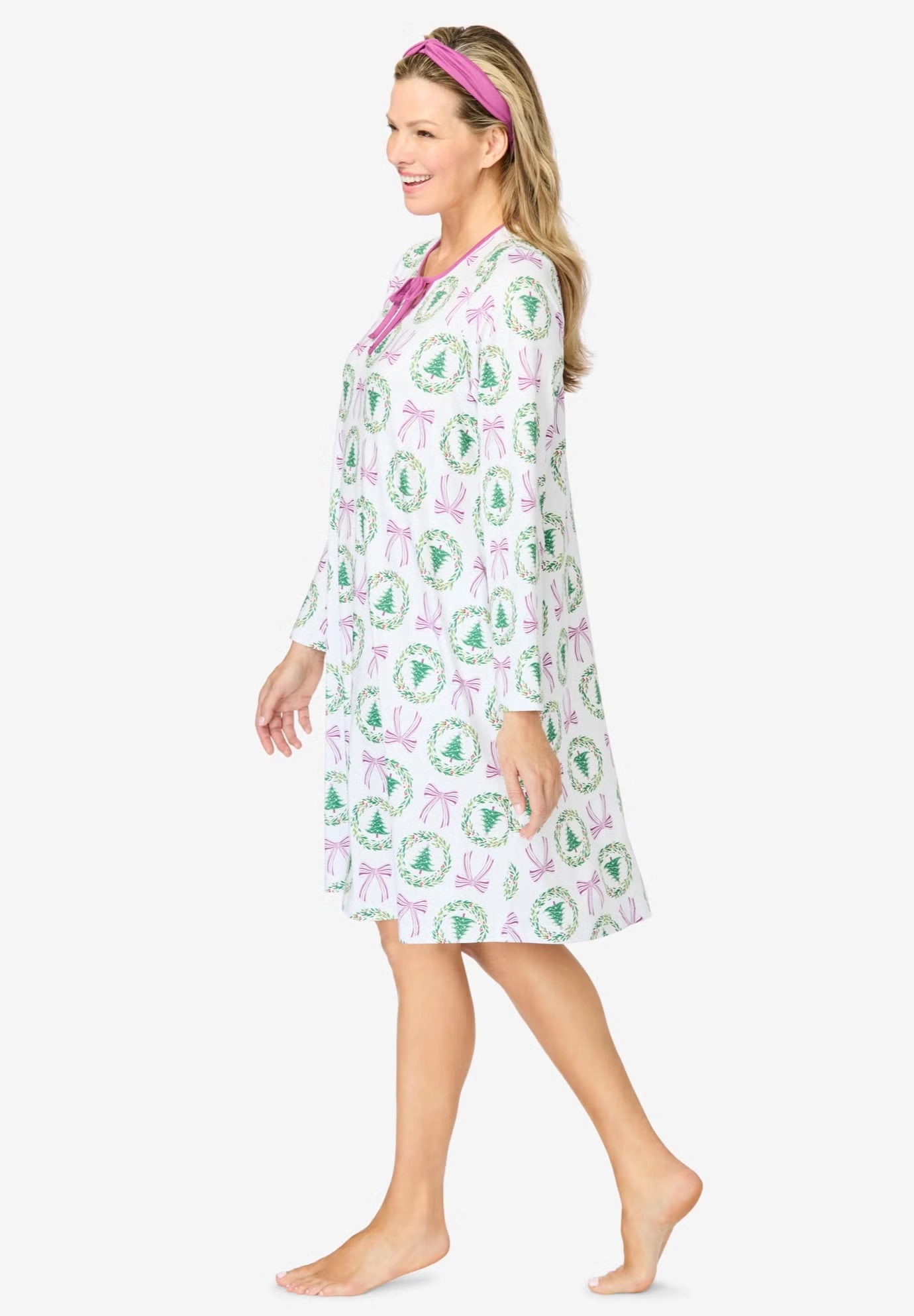 Dreams & Co.® Keyhole Gown & Headband 3 Dreams & Co.® Keyhole Gown & Headband