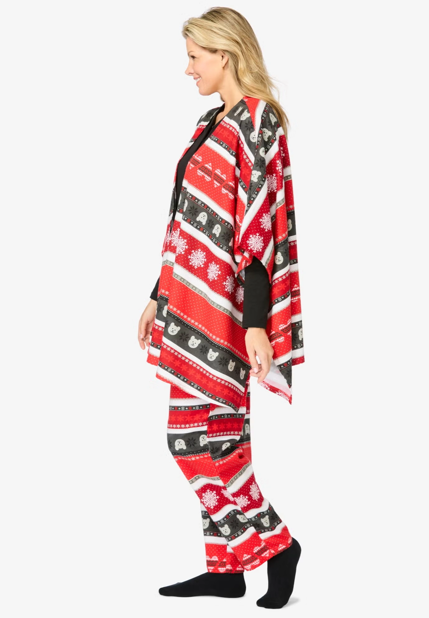 Dreams & Co.® 4-Piece Pajama Set 3 Dreams & Co.® 4-Piece Pajama Set