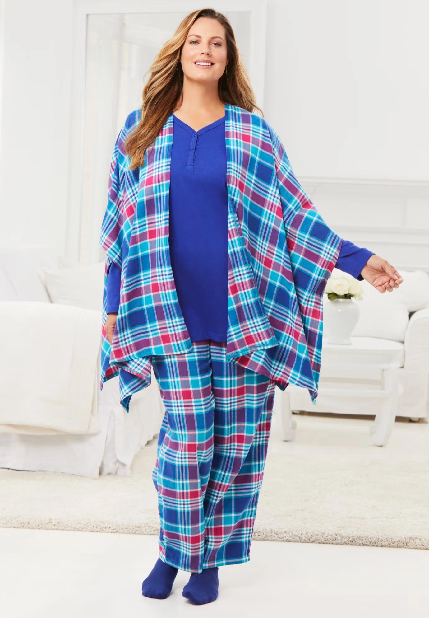 Dreams & Co.® 4-Piece Pajama Set 5 Dreams & Co.® 4-Piece Pajama Set