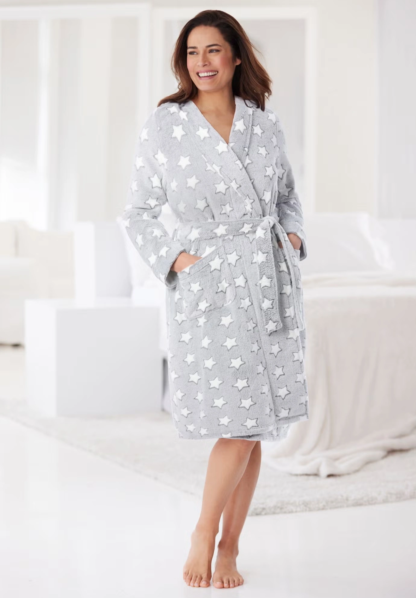 Avenue Body Fluffy Robe Wrap 5 Avenue Body Fluffy Robe Wrap