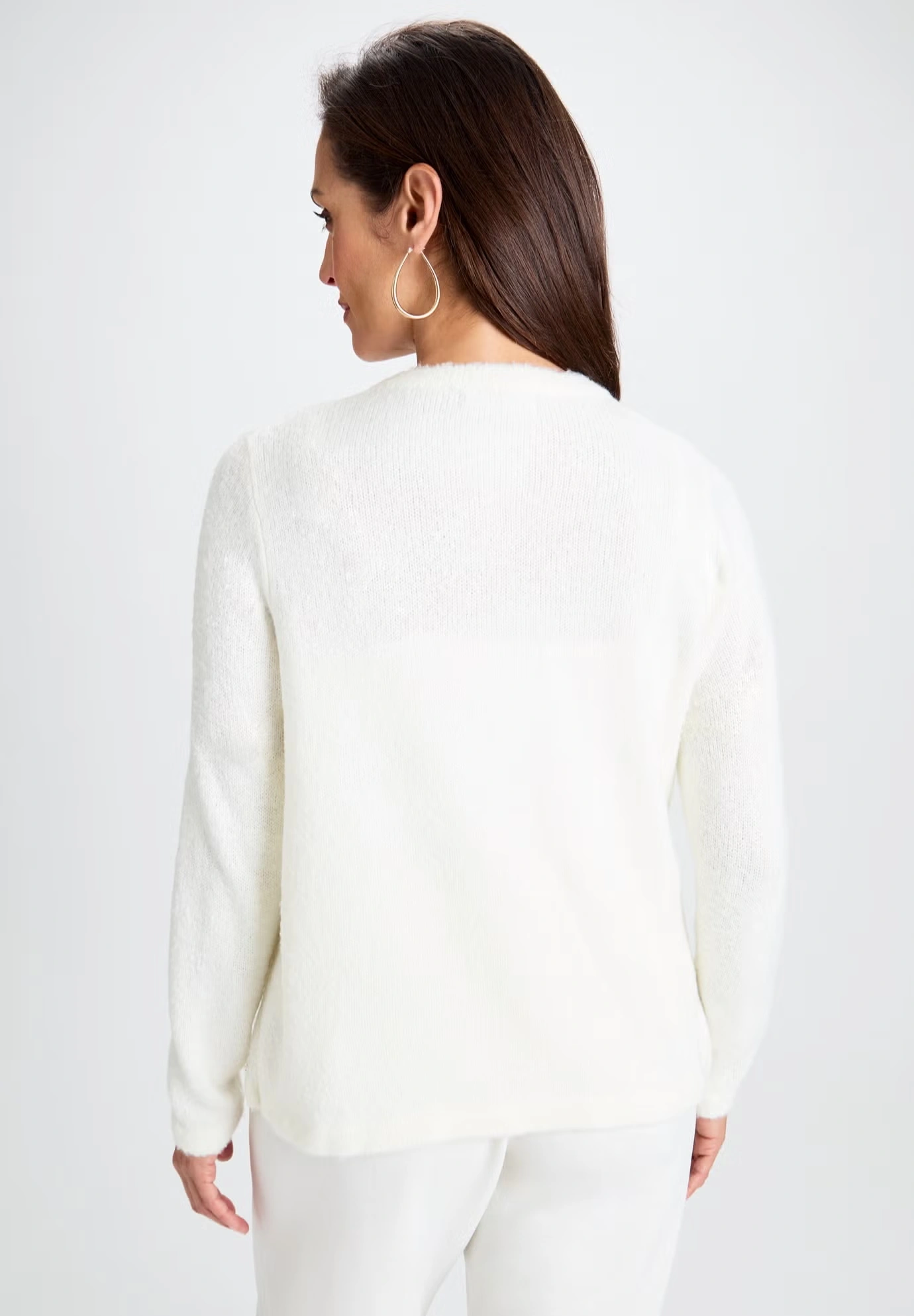 Boucle Pearl Cardigan 3 Boucle Pearl Cardigan