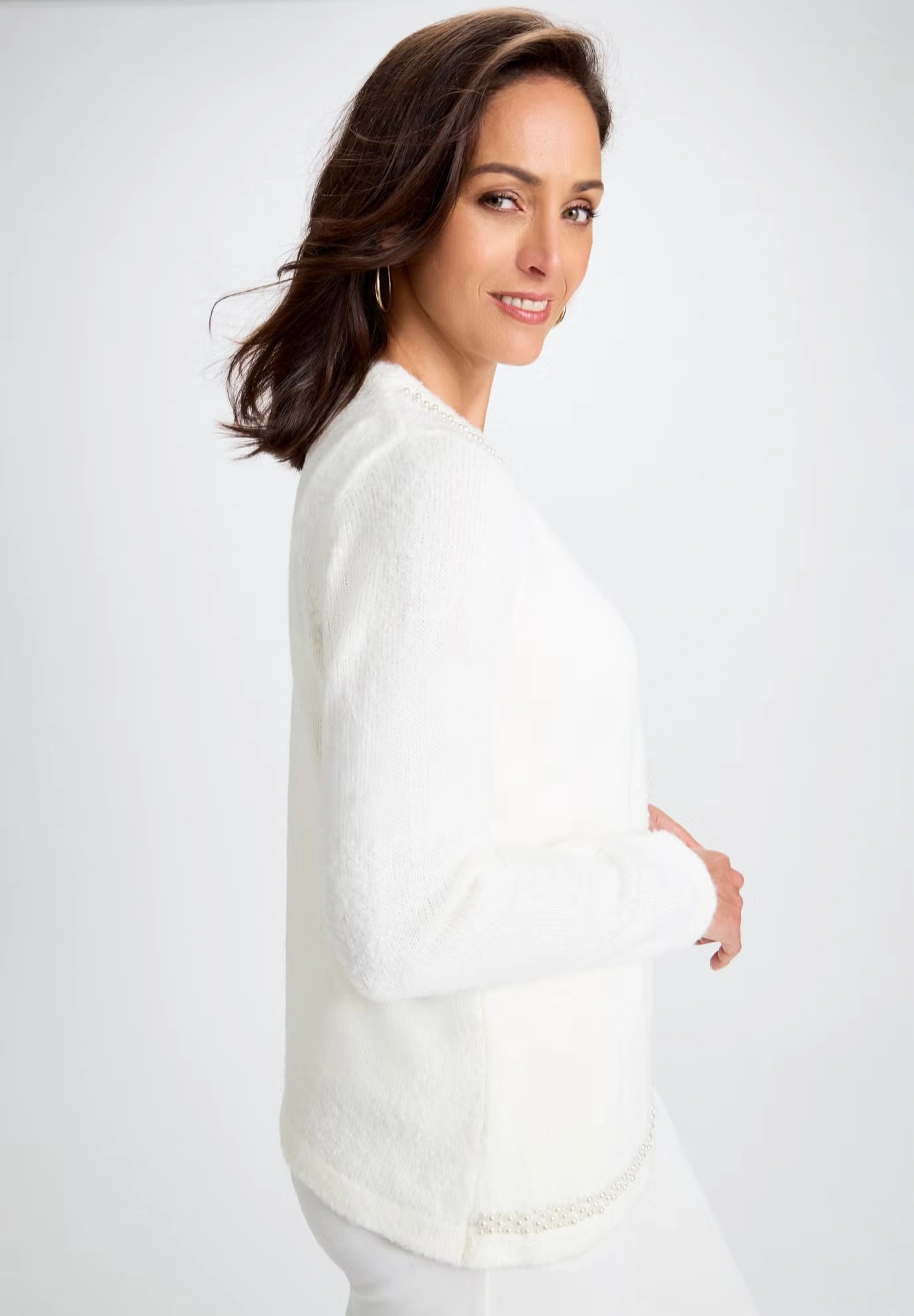 Boucle Pearl Cardigan 4 Boucle Pearl Cardigan