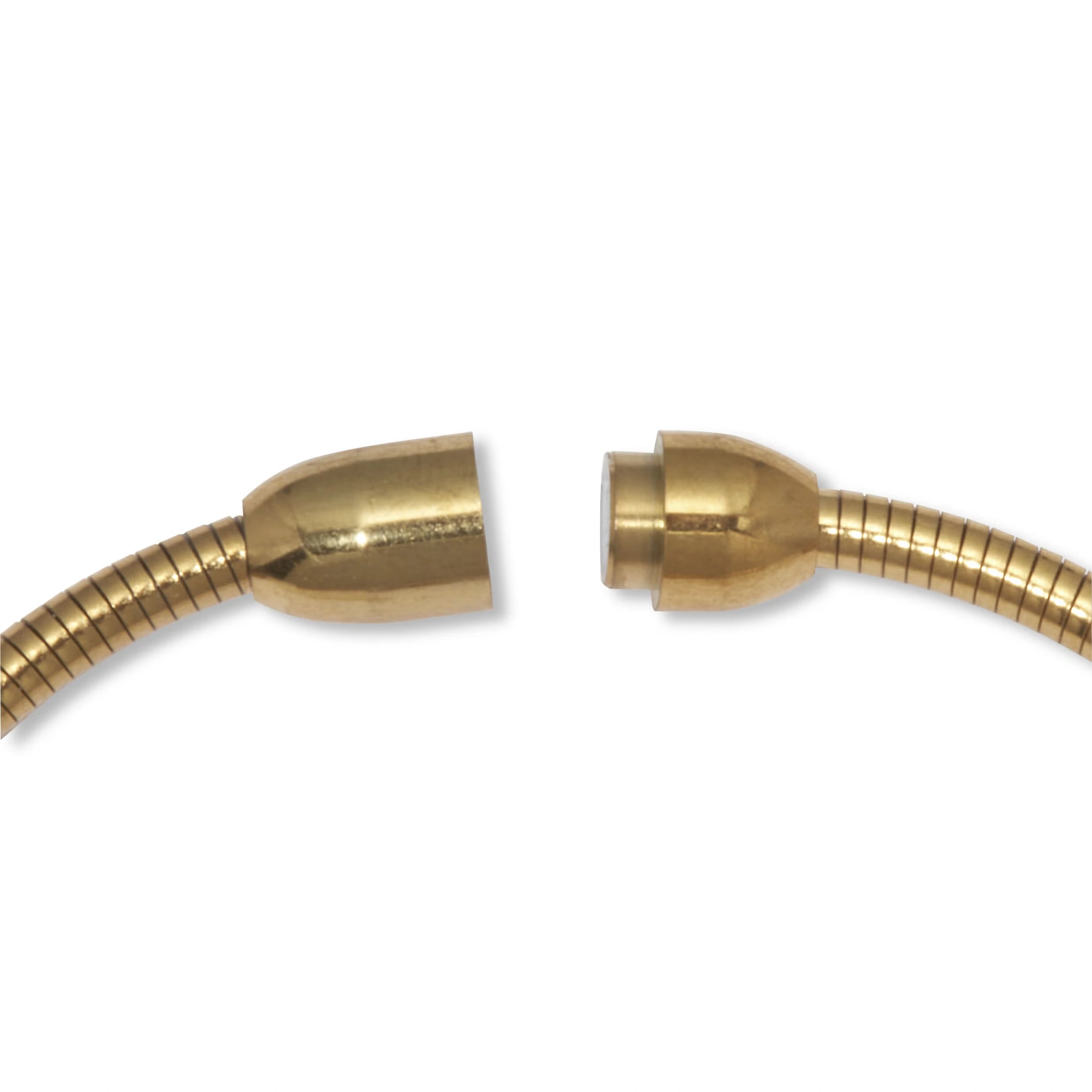 Round Crystal Gold Ion-Plated Stainless Steel Cross Charm Bracelet Set 7-inch 4 Round Crystal Gold Ion-Plated Stainless Steel Cross Charm Bracelet Set 7-inch