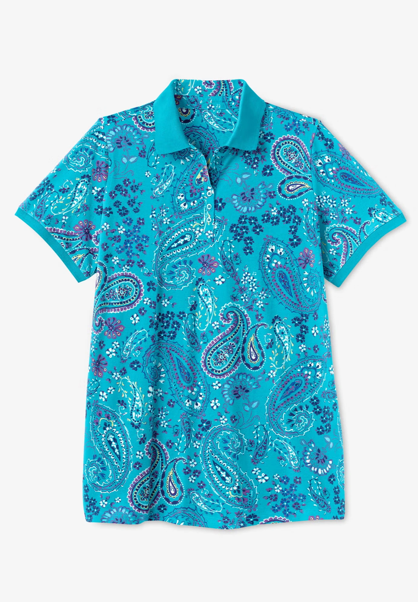 Perfect Printed Short-Sleeve Polo Shirt 4 Perfect Printed Short-Sleeve Polo Shirt