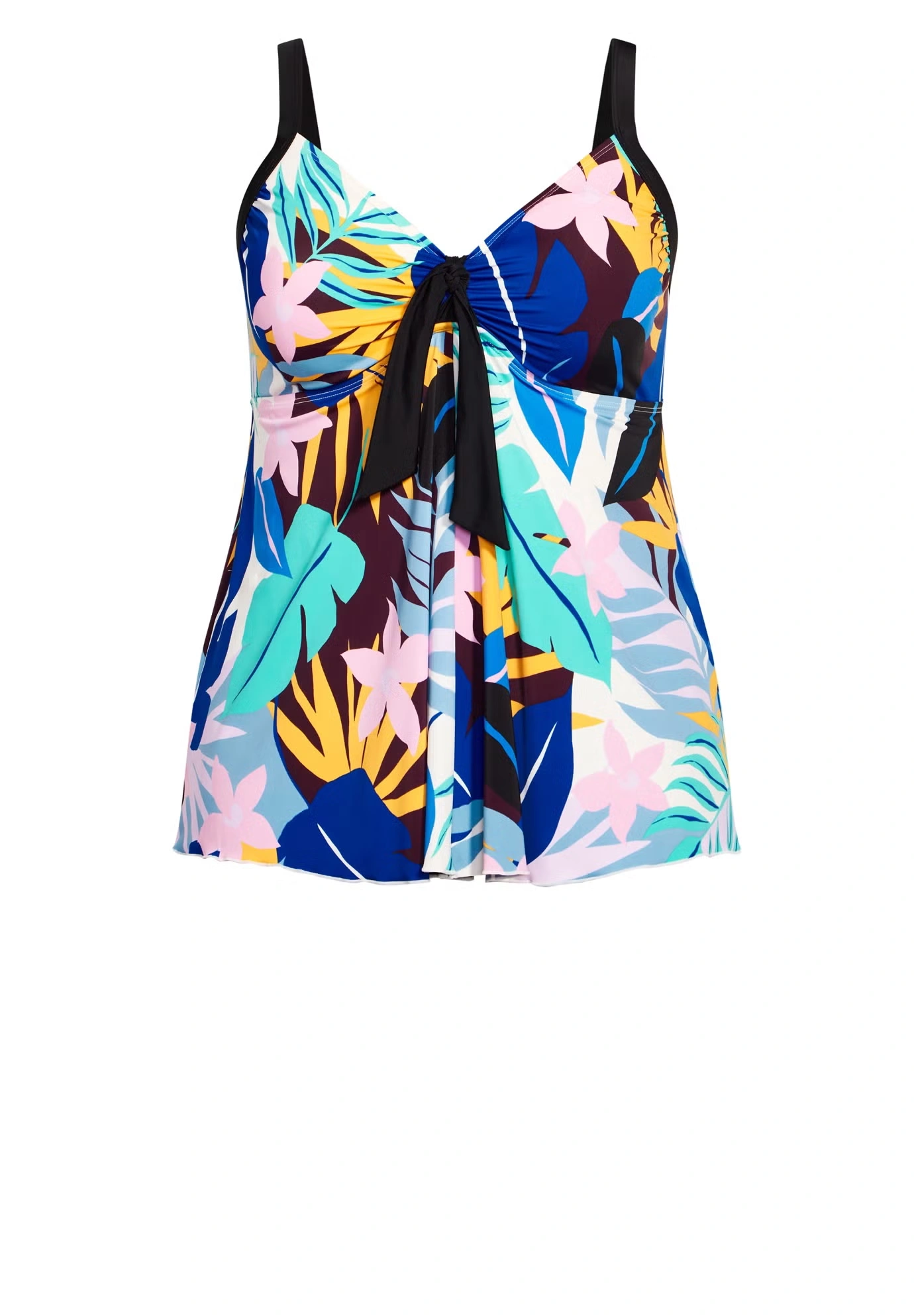 Fly Away Print Tankini Top 3 Fly Away Print Tankini Top