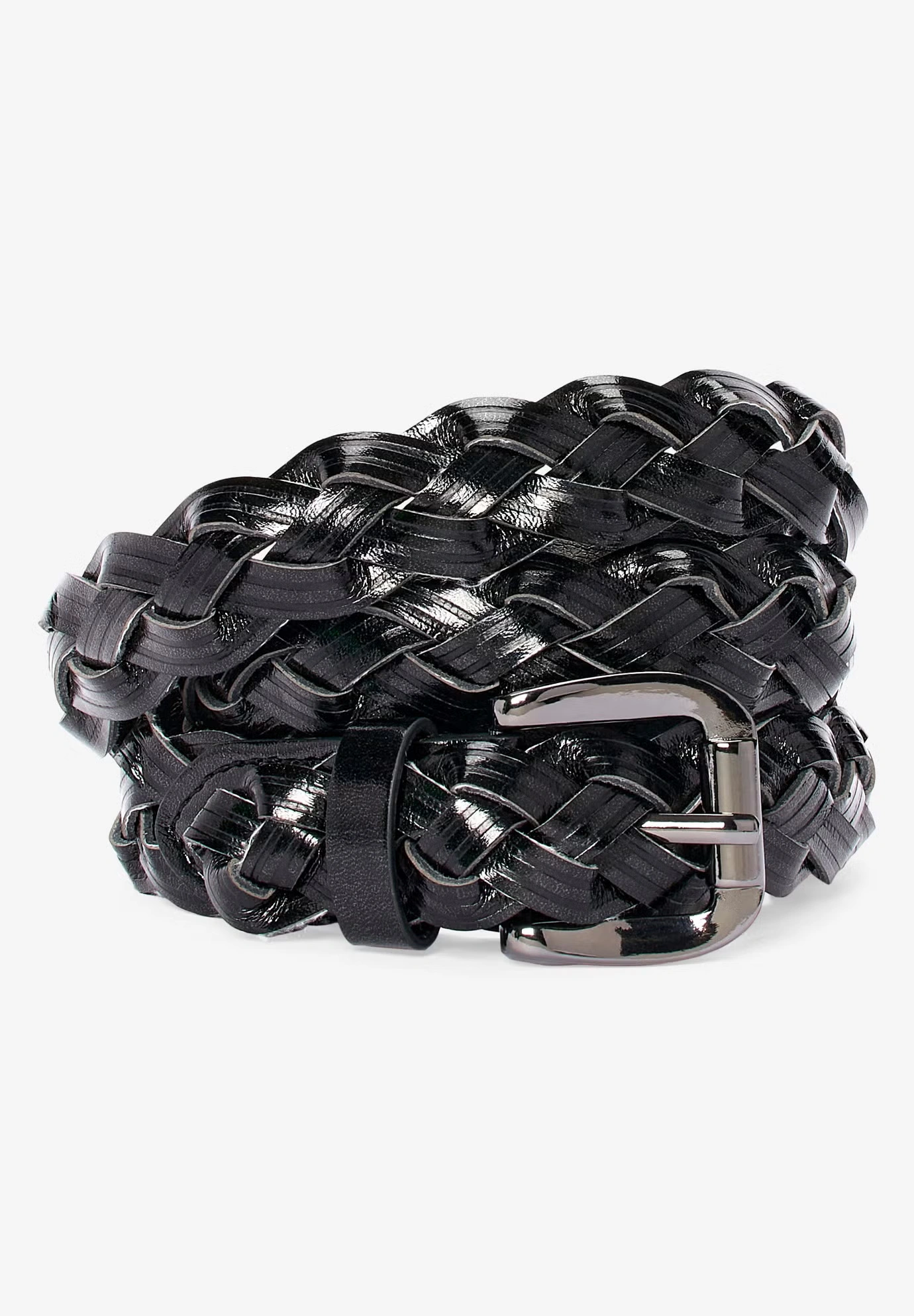 Metallic Braided Belt