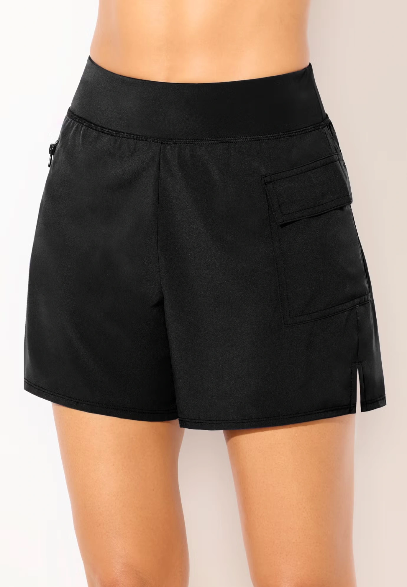 Lightweight Quick-Dry Cargo Swim Short
