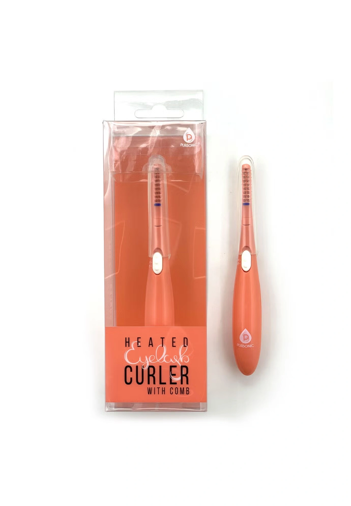 Heated Eyelash Curler W/Comb