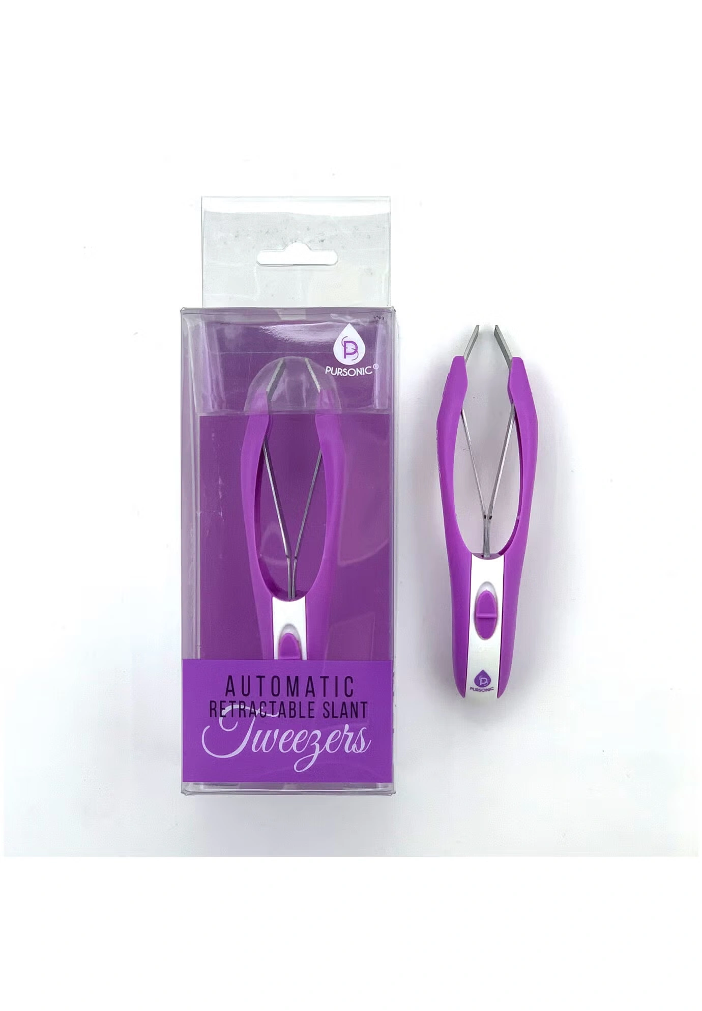 Light Up Retractable Automatic Tweezer
