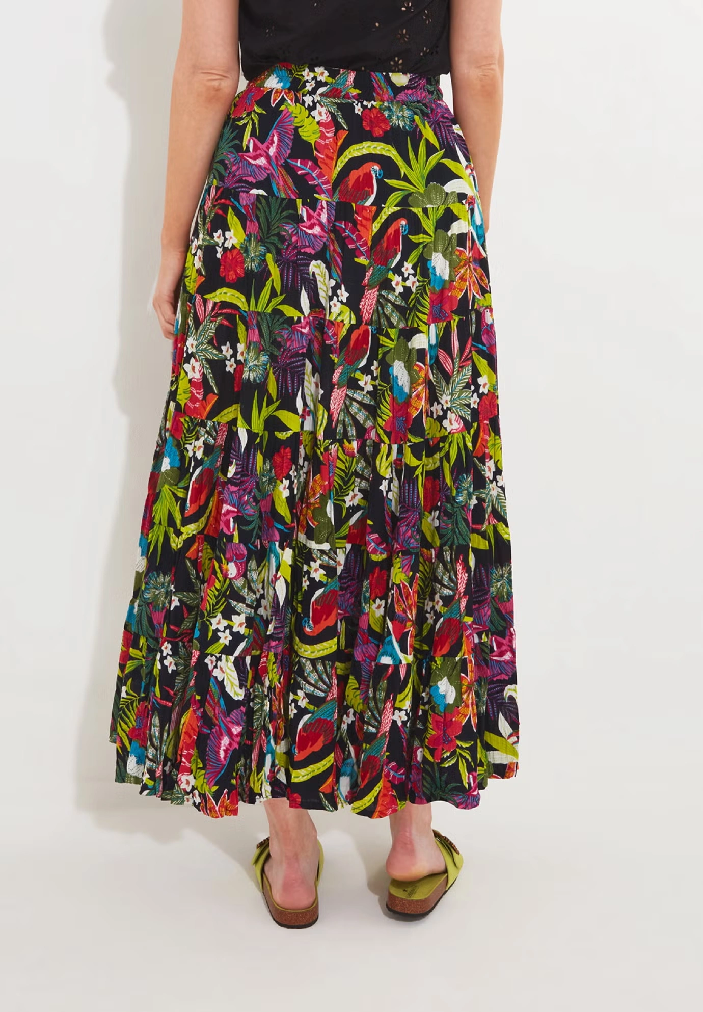 Tiered Maxi Skirt 4 Tiered Maxi Skirt