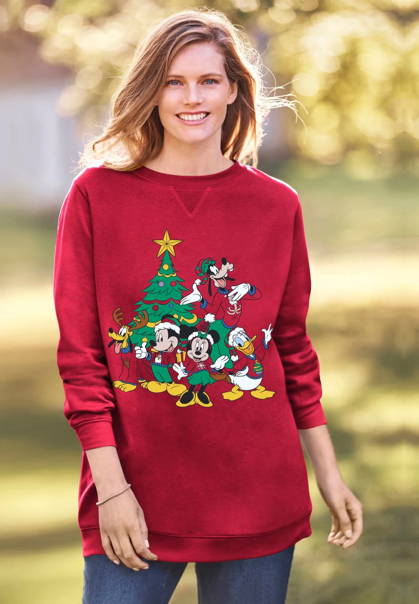 Disney Mickey Group Christmas Sweatshirt