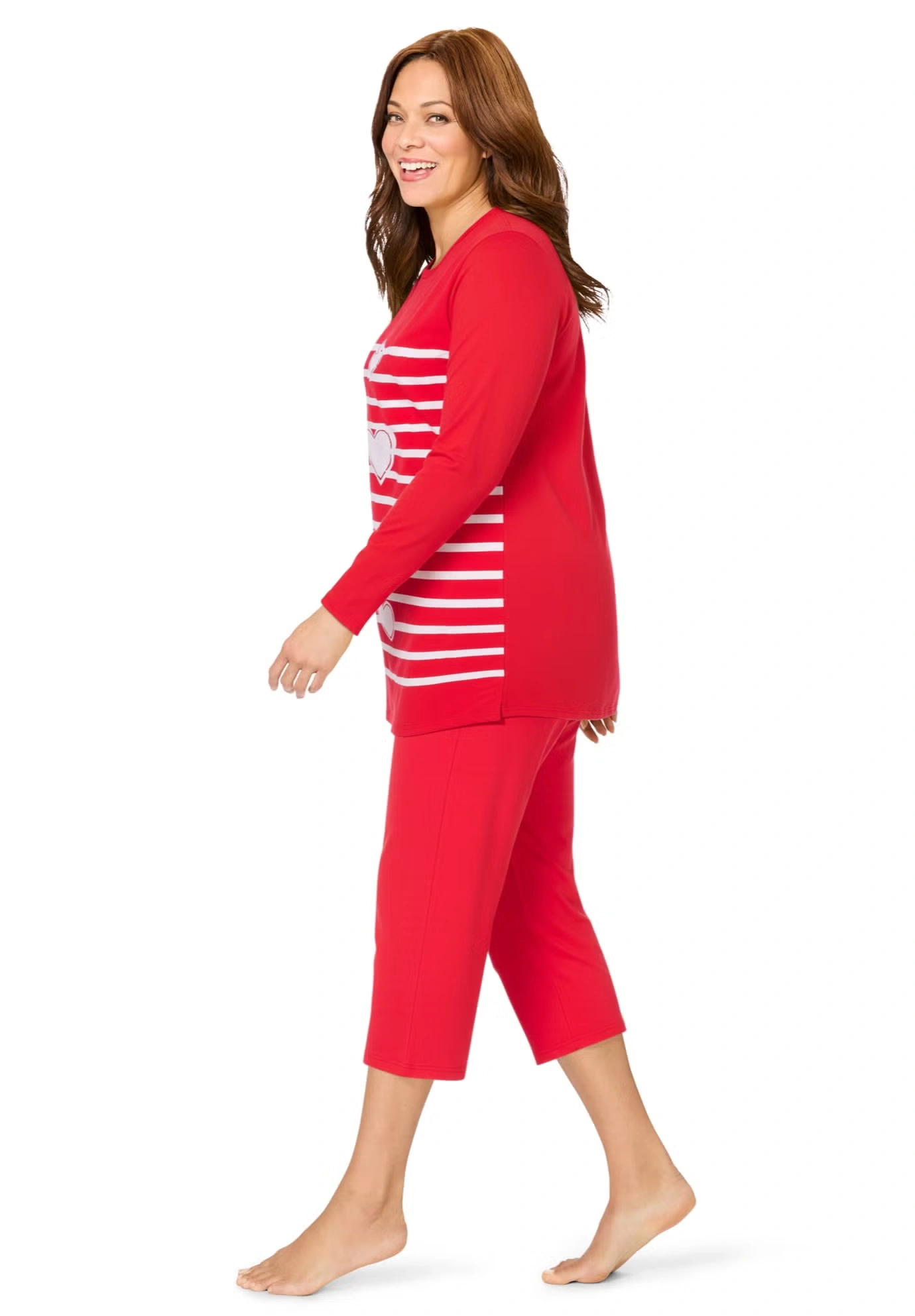Avenue Body 2-Piece Set Sweatshirt Capri 3 Avenue Body 2-Piece Set Sweatshirt Capri