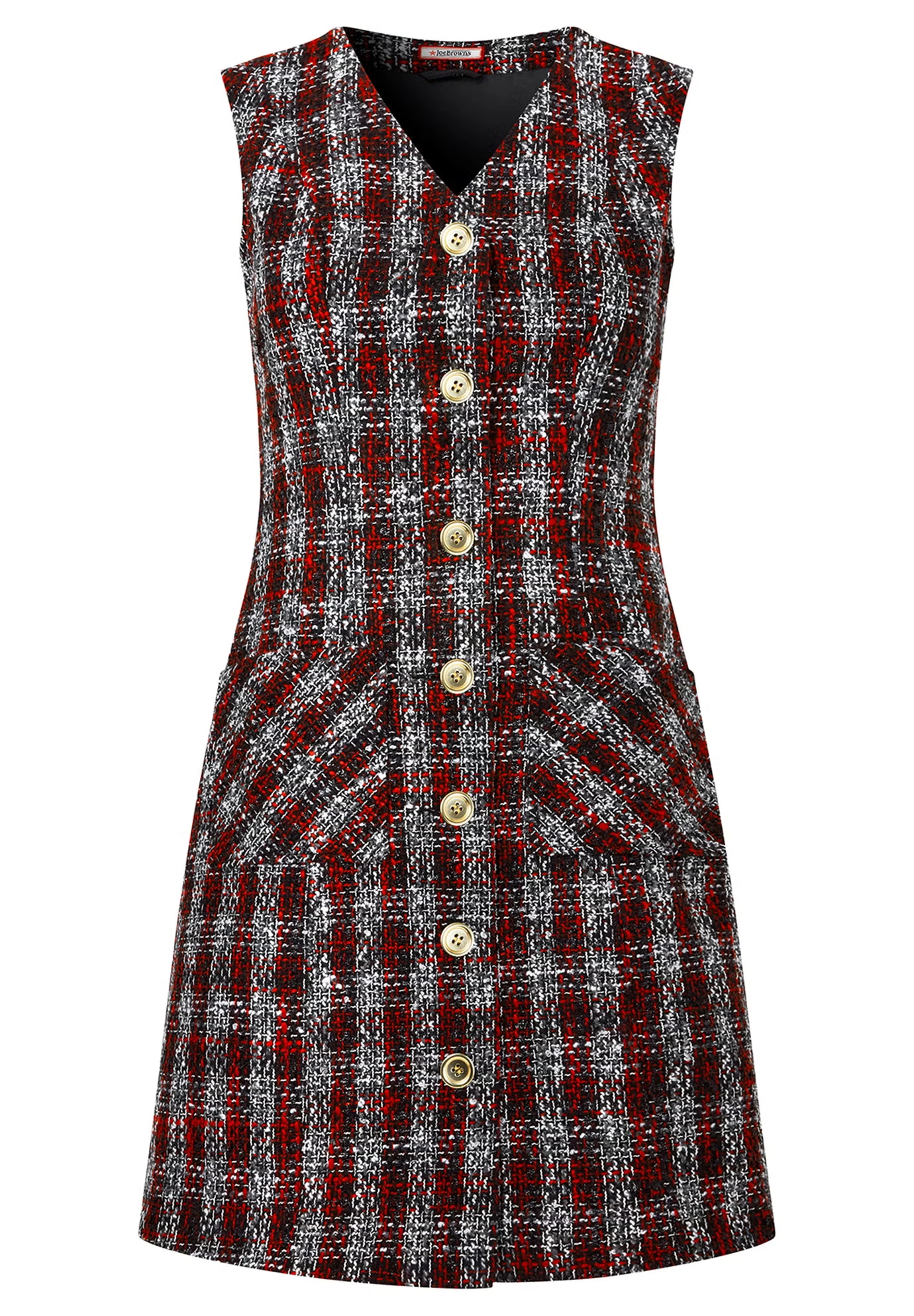 Sleeveless Tweed Dress 8 Sleeveless Tweed Dress