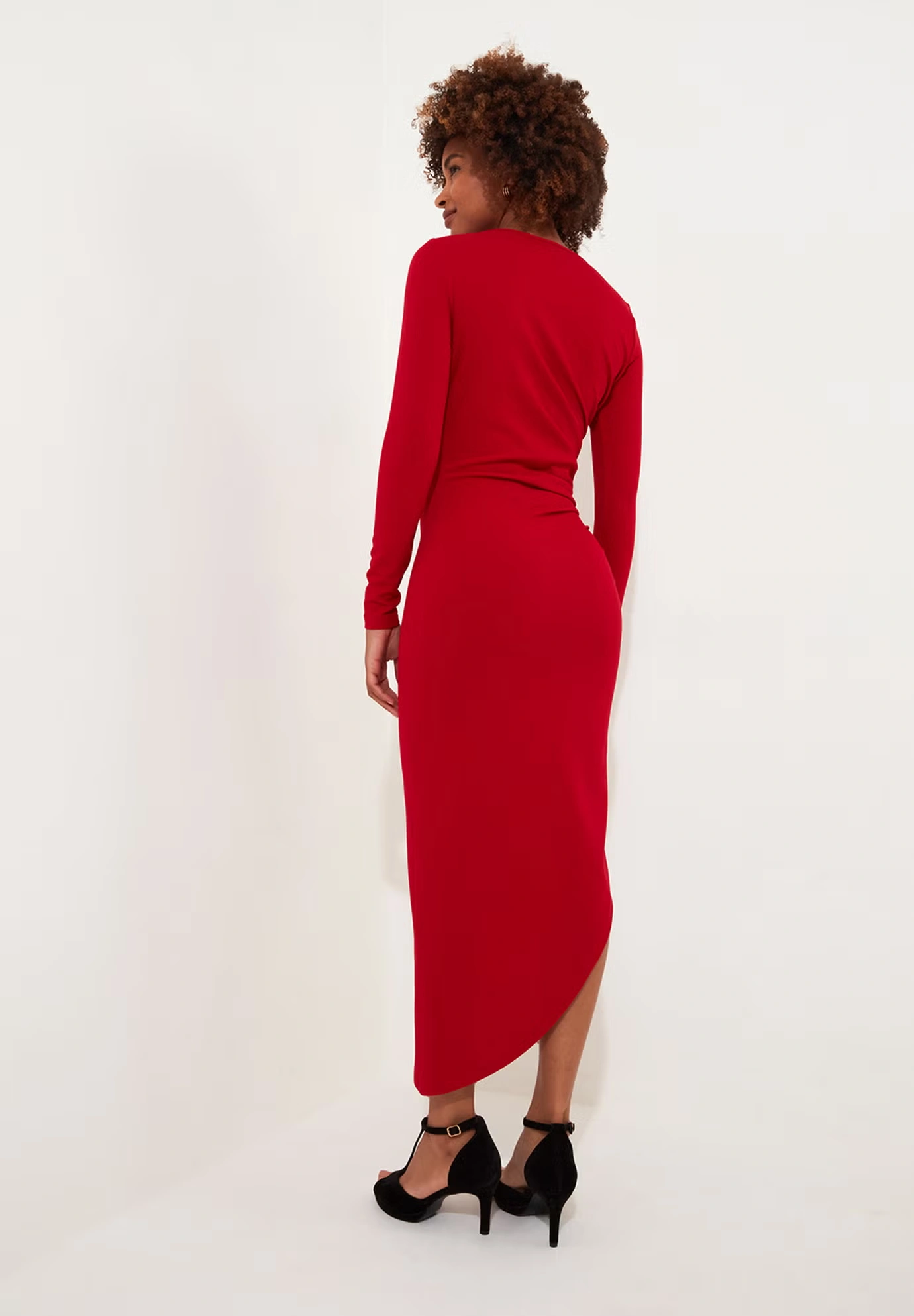 Asymmetrical Midi Dress 5 Asymmetrical Midi Dress