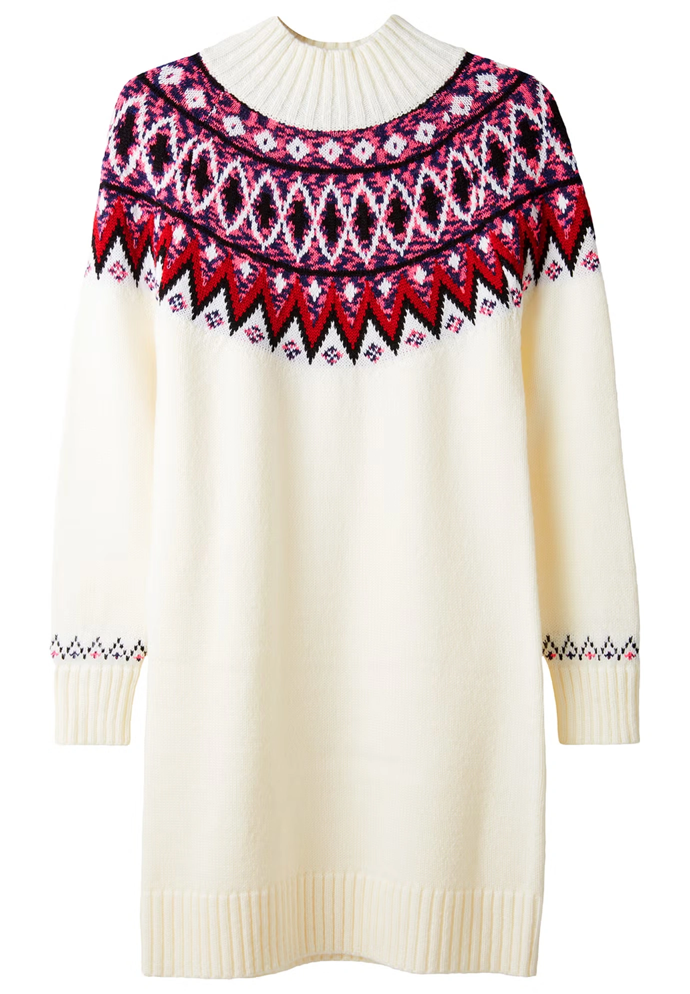 Fairisle Sweater Dress